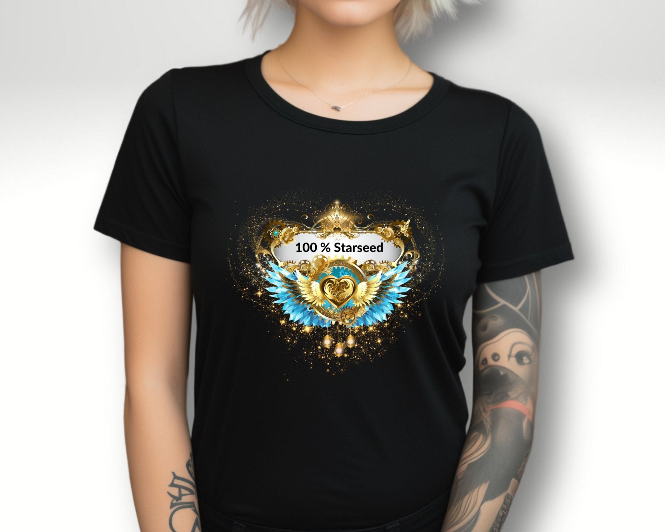 100 % Starseed - Damen T-Shirt - Divine DeSein