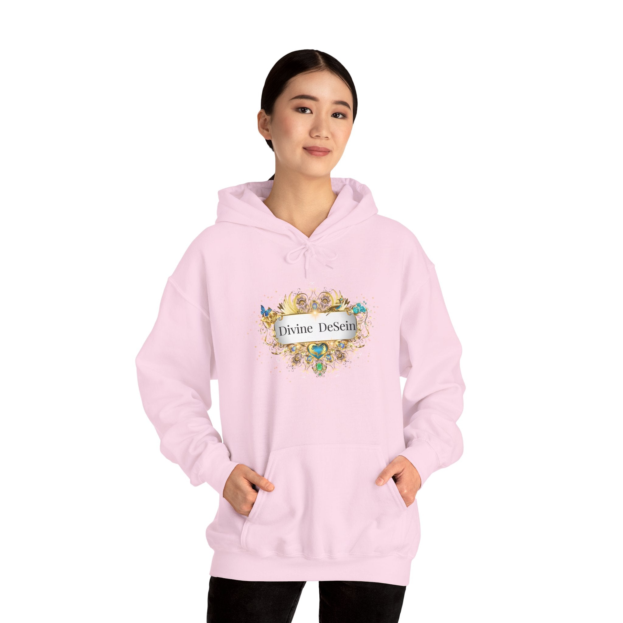 Love is the way - Kuscheliger Statement Hoodie - Divine DeSein