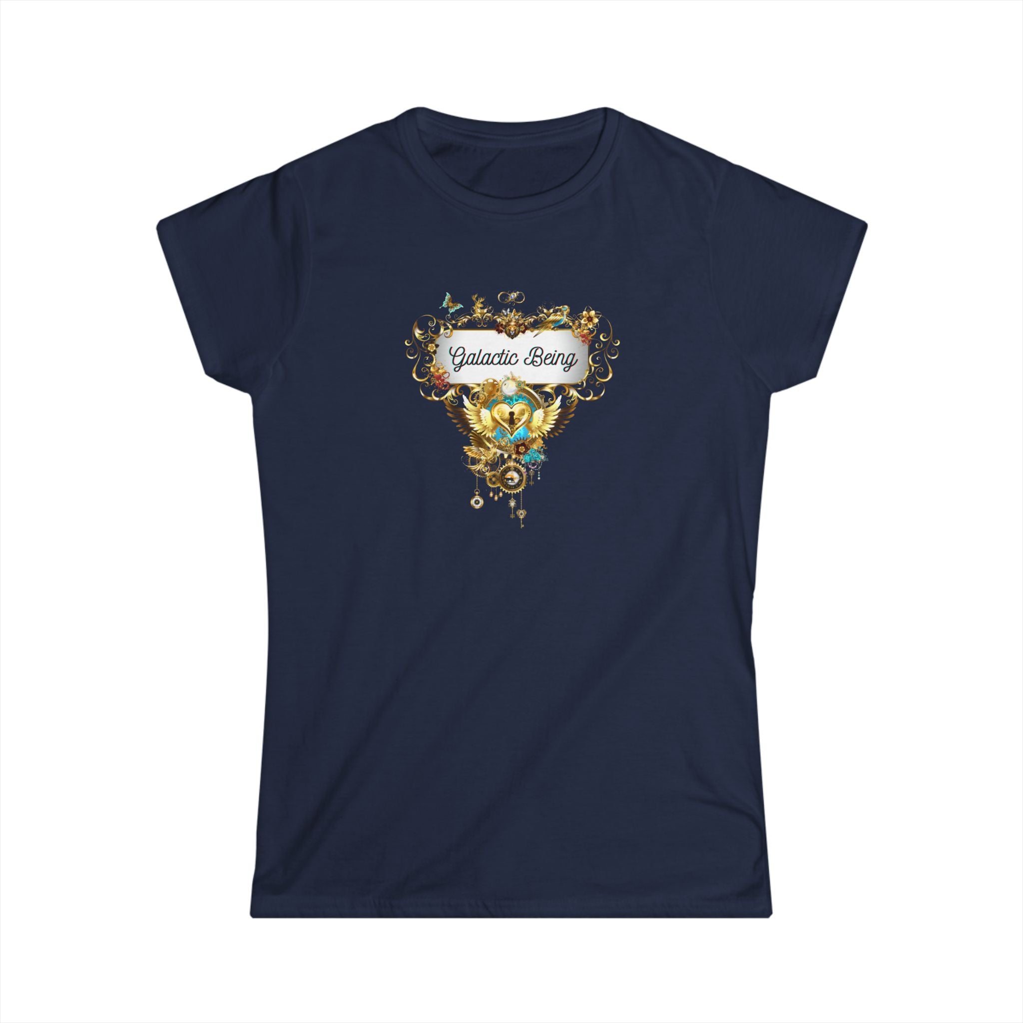 Galactic Being - Spirituelles Damen T-Shirt - Divine DeSein