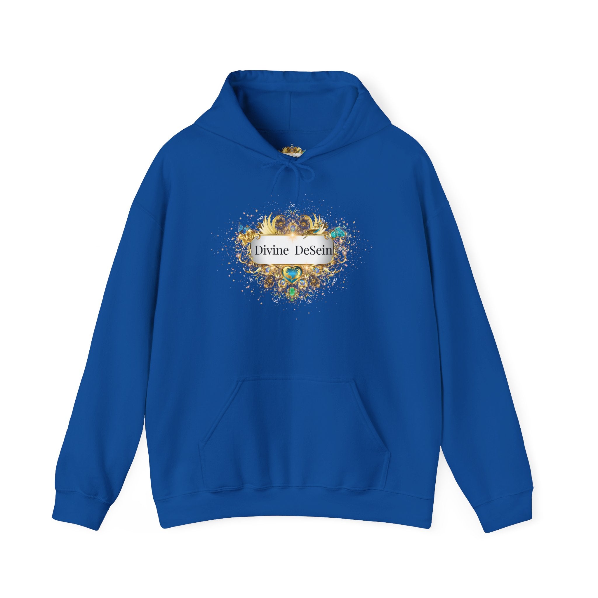 Be Happy - Kuscheliger Statement Hoodie für Männer - Divine DeSein