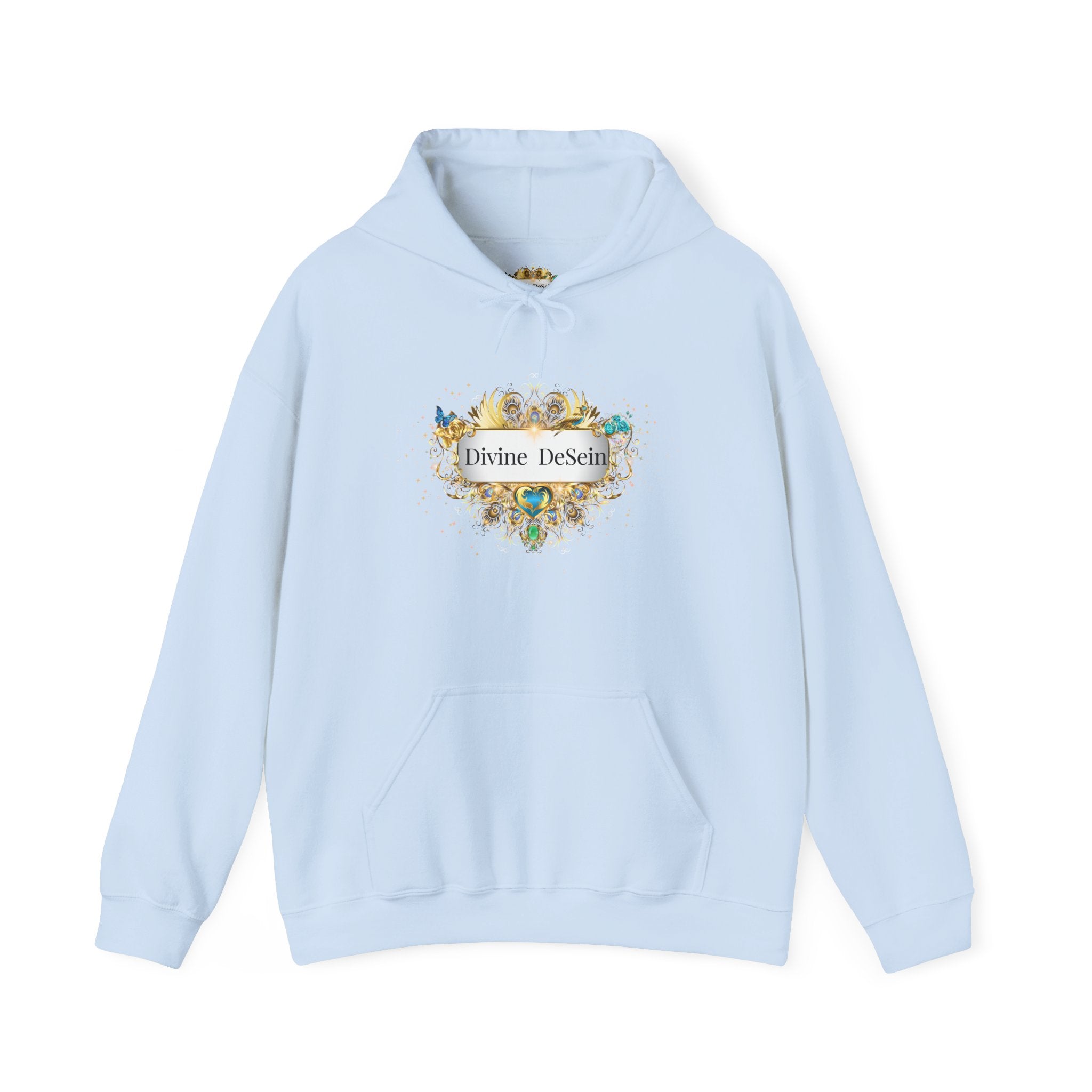 Be Happy - Kuscheliger Statement Hoodie für Männer - Divine DeSein