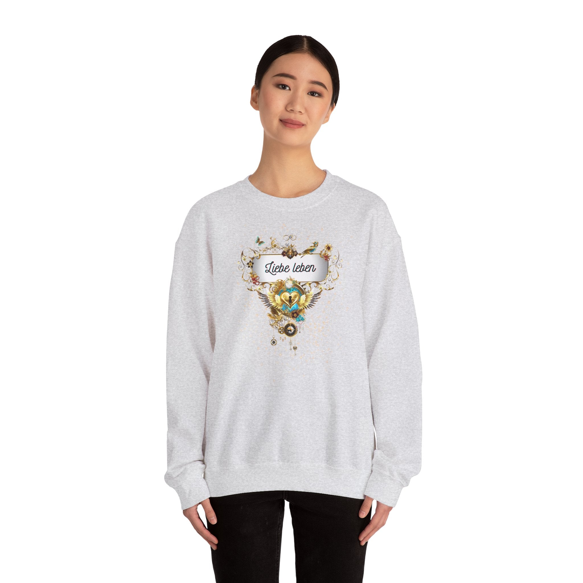 Liebe Leben - Starkes Statement Sweatshirt für die Liebe