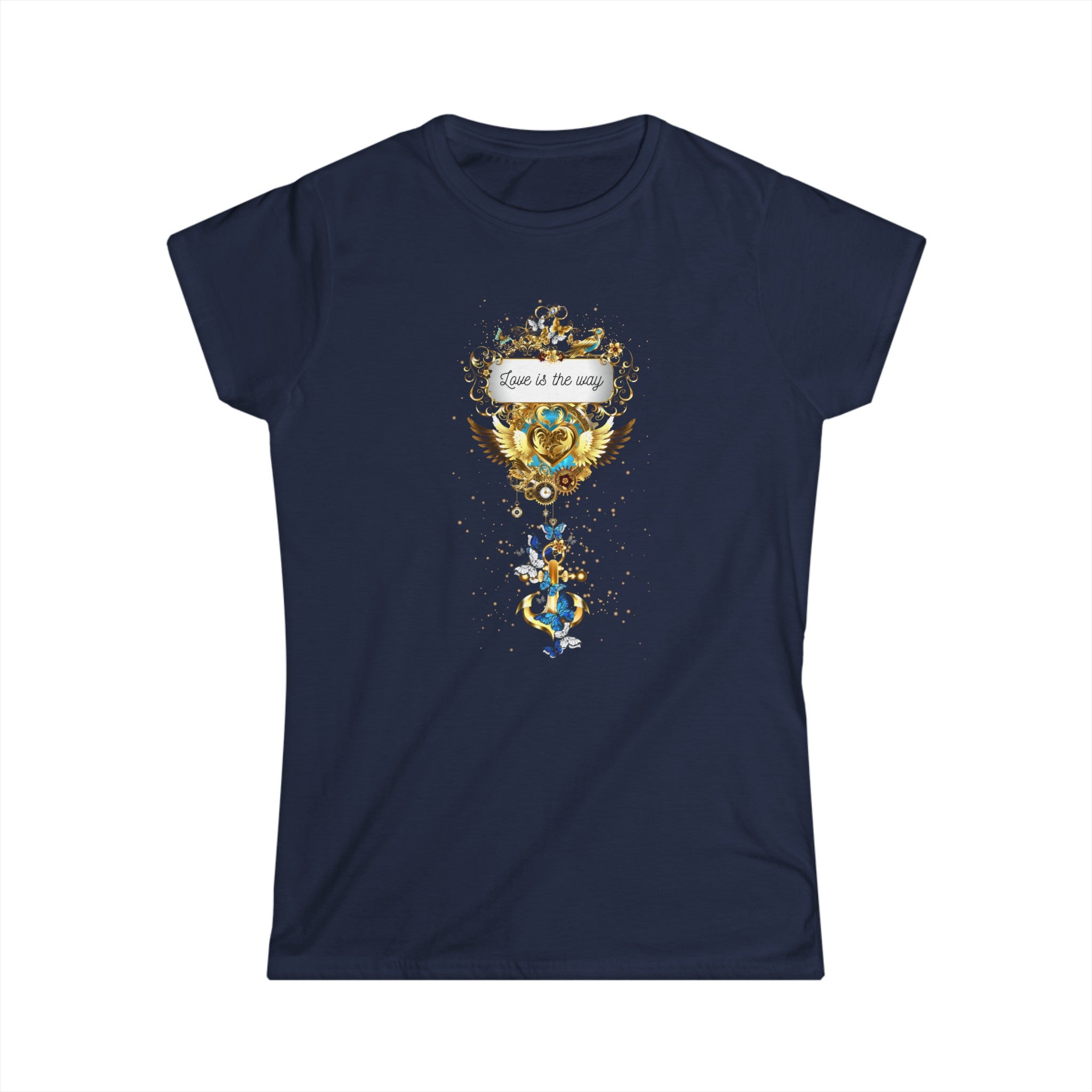 Love is the way - Damen T-Shirt - Divine DeSein