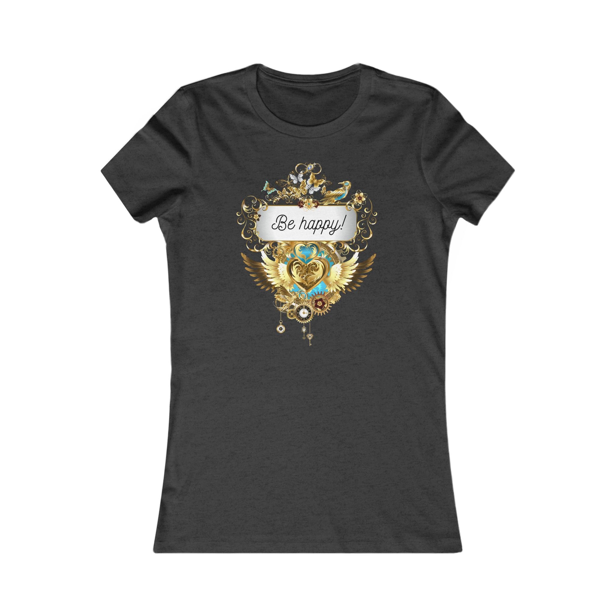 Be Happy Damen T-Shirt - Divine DeSein