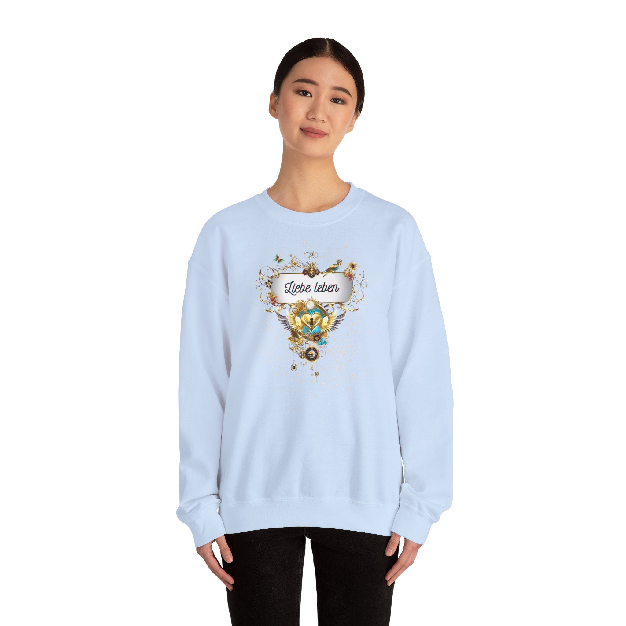 Liebe Leben - Starkes Statement Sweatshirt für die Liebe