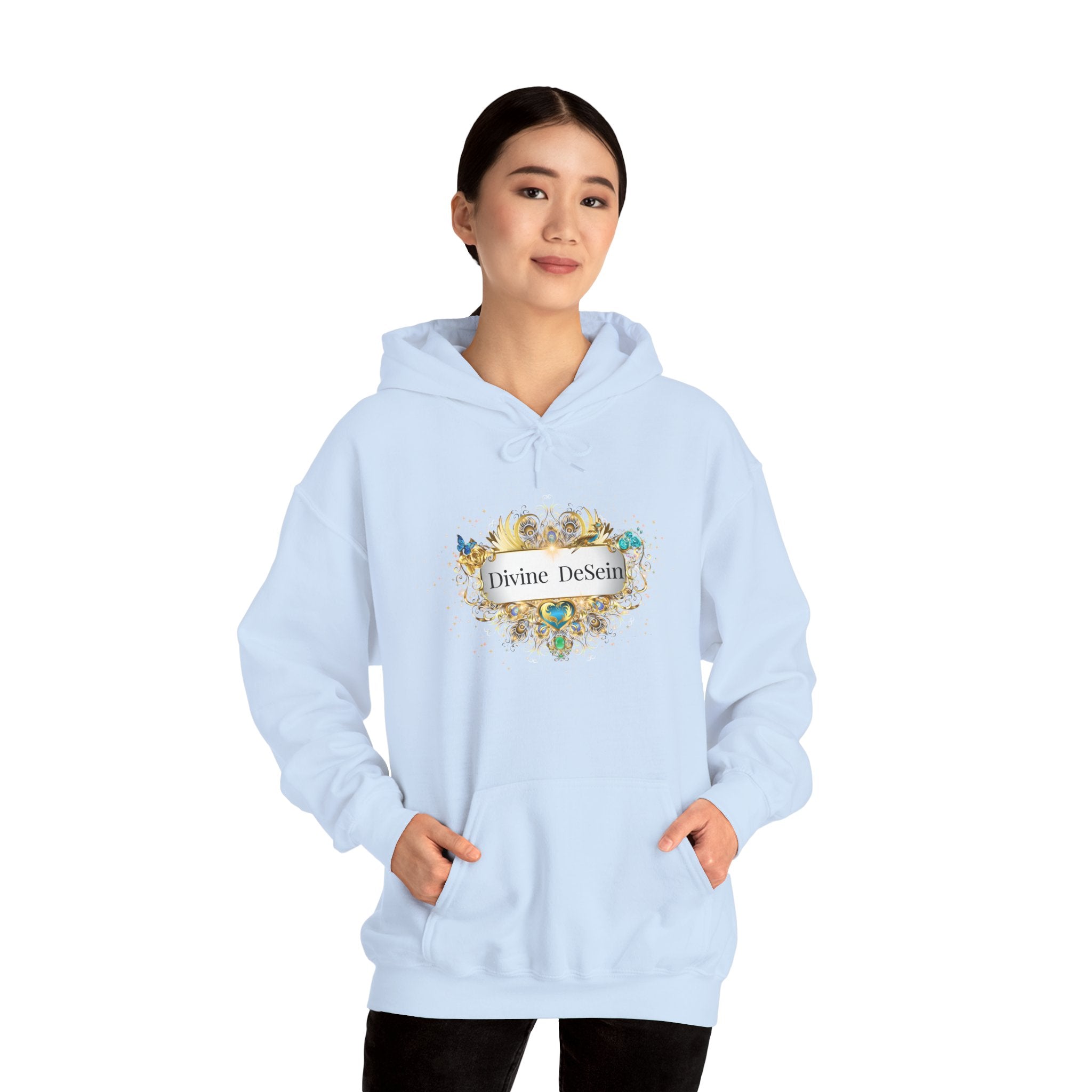 Love is the way - Kuscheliger Statement Hoodie - Divine DeSein