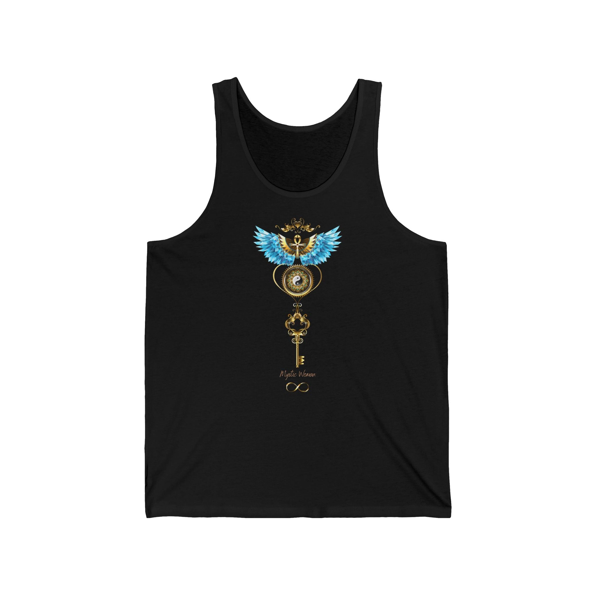 Damentop "Mystisch" Tank Top aus Bio-Baumwolle - Divine DeSein