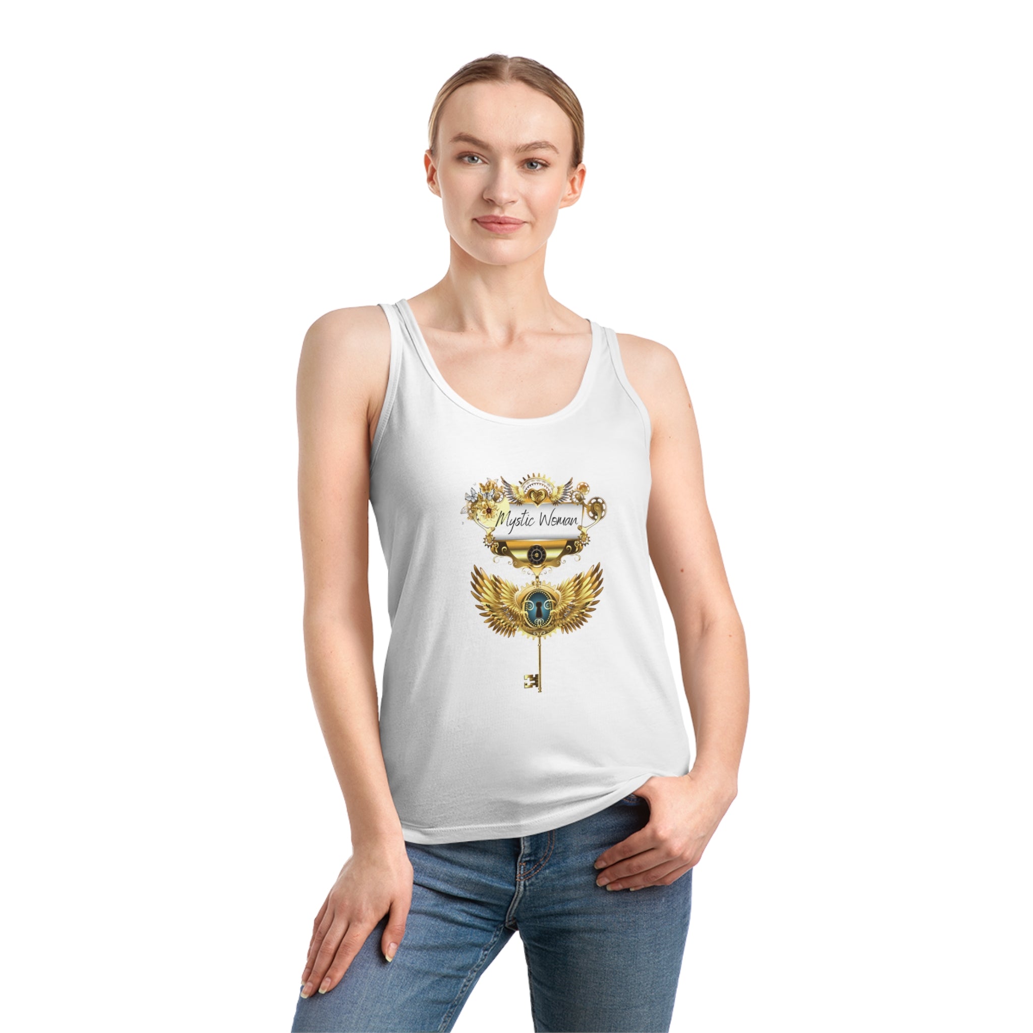 Magisches Top "Mystic Woman" - Tank Top aus Bio-Baumwolle - Divine DeSein