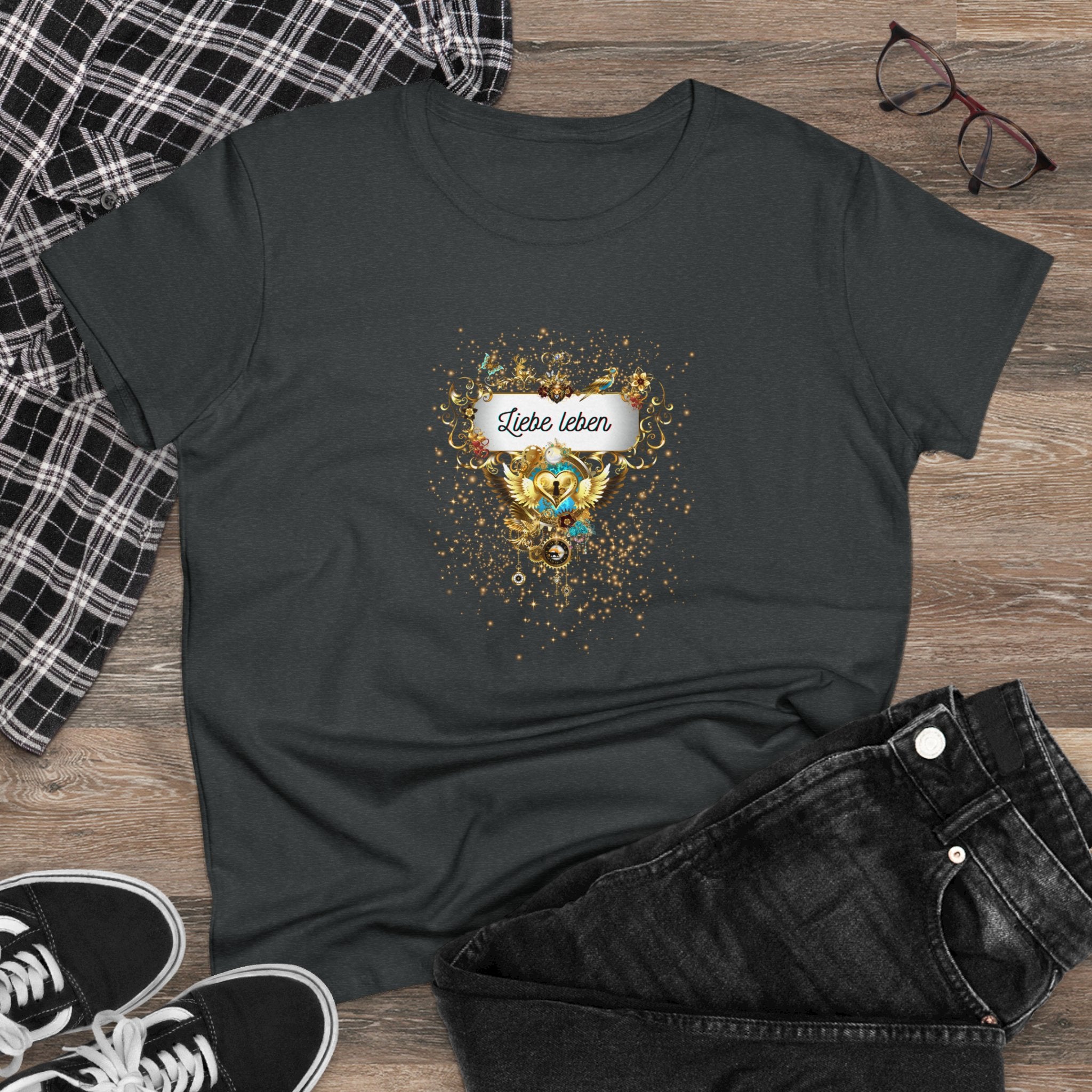 Liebe Leben - T-Shirt für Sie - Divine DeSein