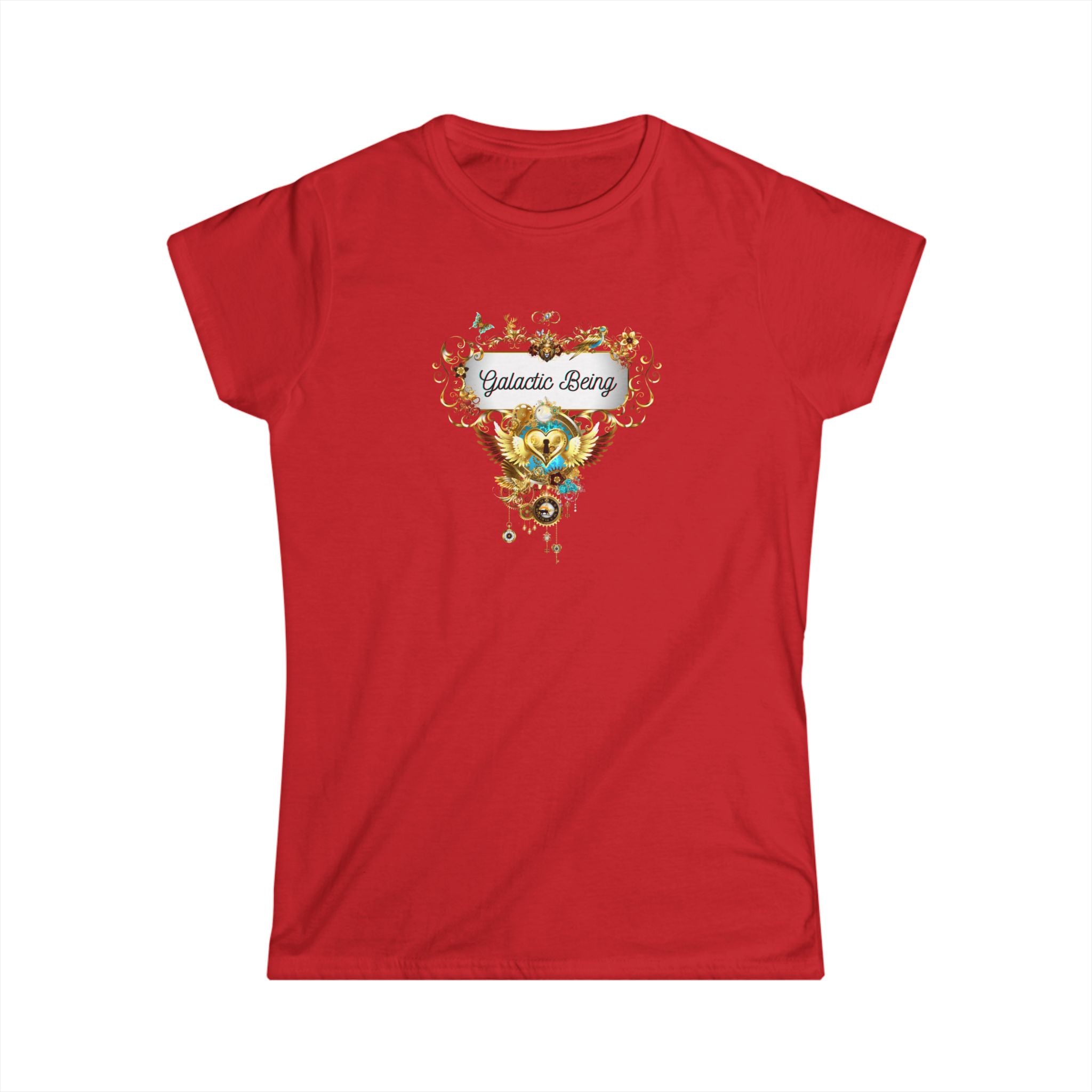 Galactic Being - Spirituelles Damen T-Shirt - Divine DeSein