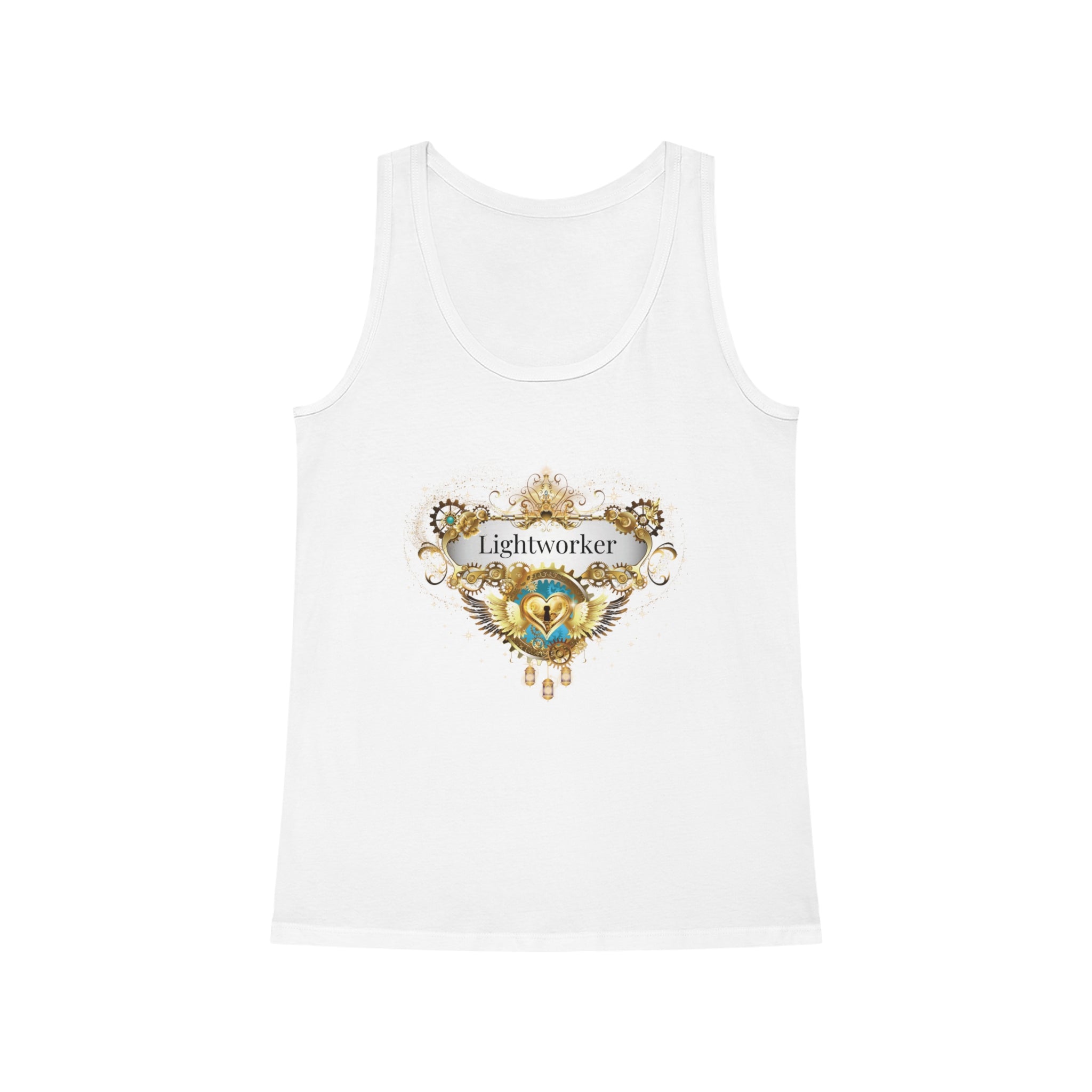 Damentop "Lightworker" Tank Top aus Bio-Baumwolle - Divine DeSein