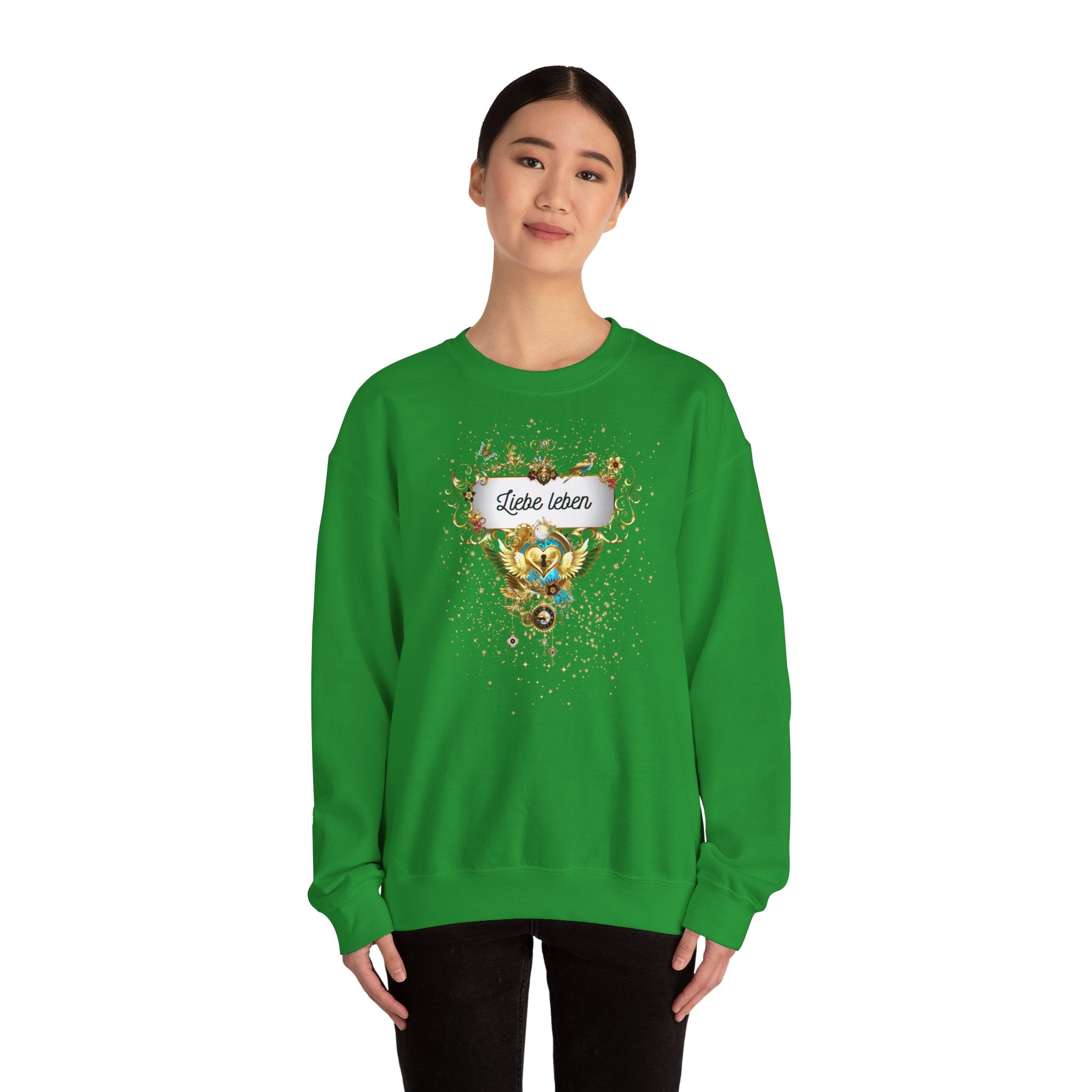 Liebe Leben - Starkes Statement Sweatshirt für die Liebe