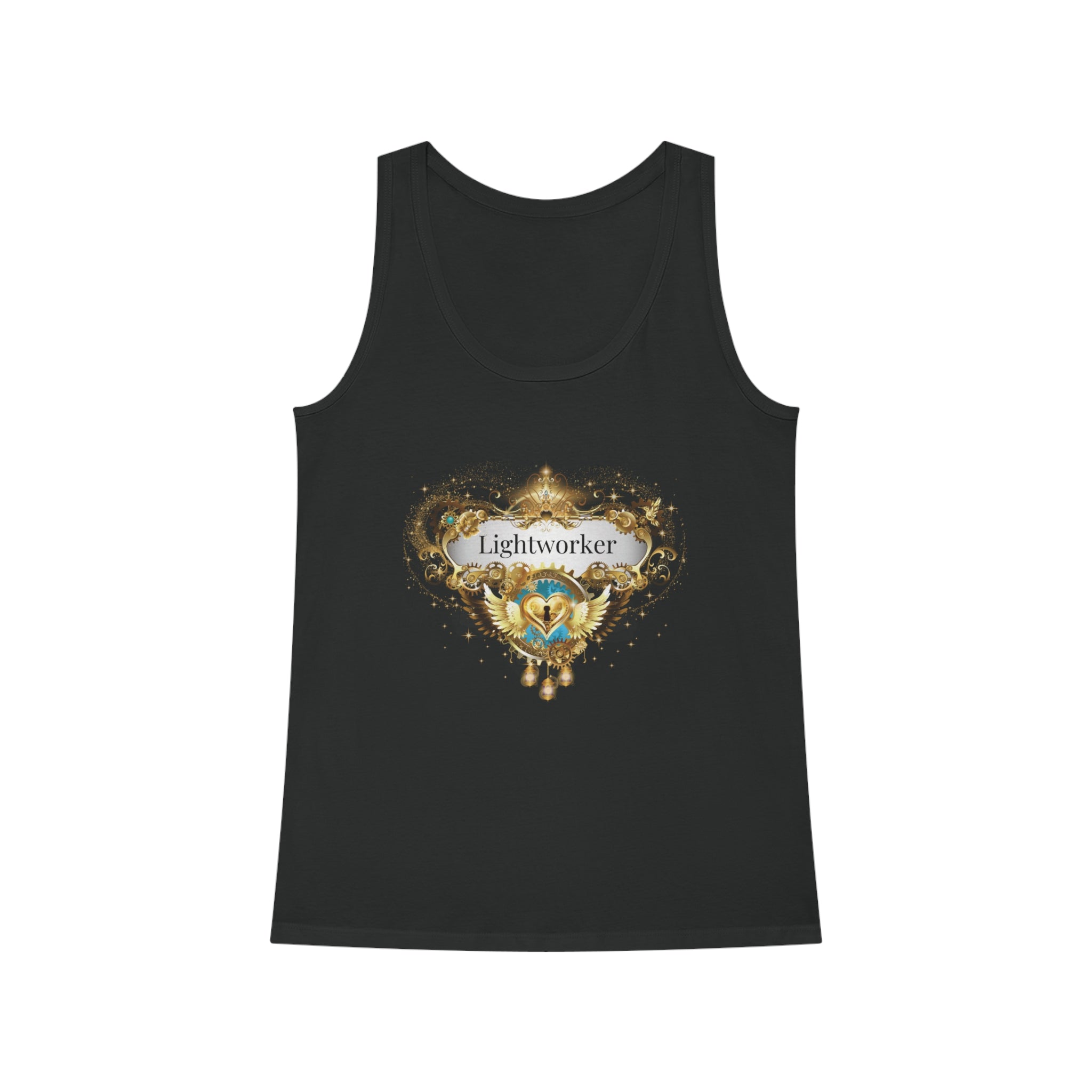 Damentop "Lightworker" Tank Top aus Bio-Baumwolle - Divine DeSein