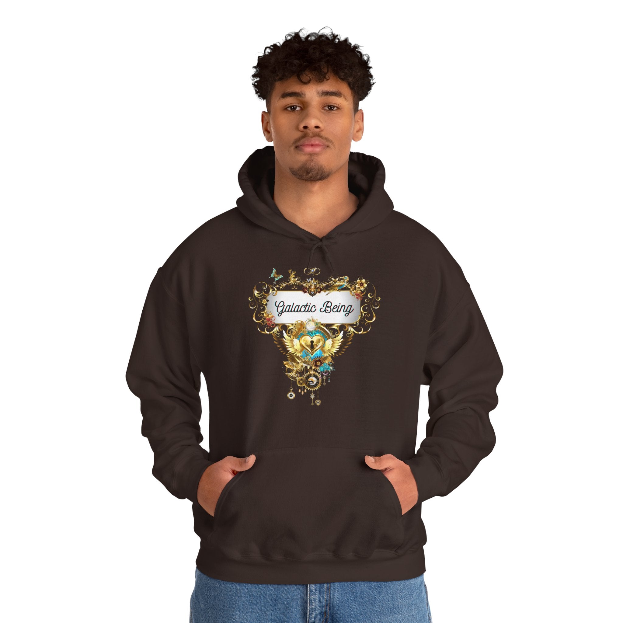 Galactic Being - Kuscheliger Statement Hoodie