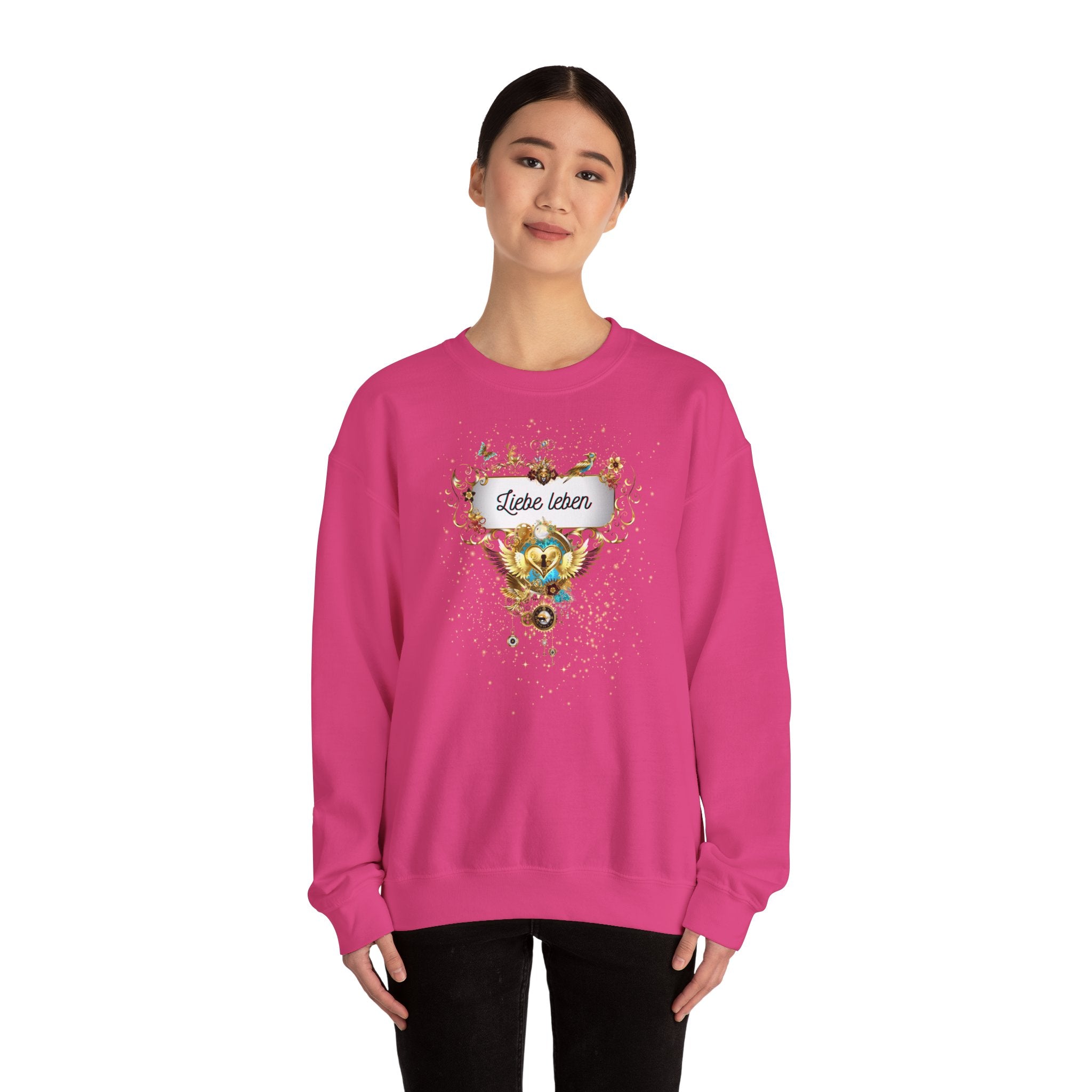 Liebe Leben - Starkes Statement Sweatshirt für die Liebe