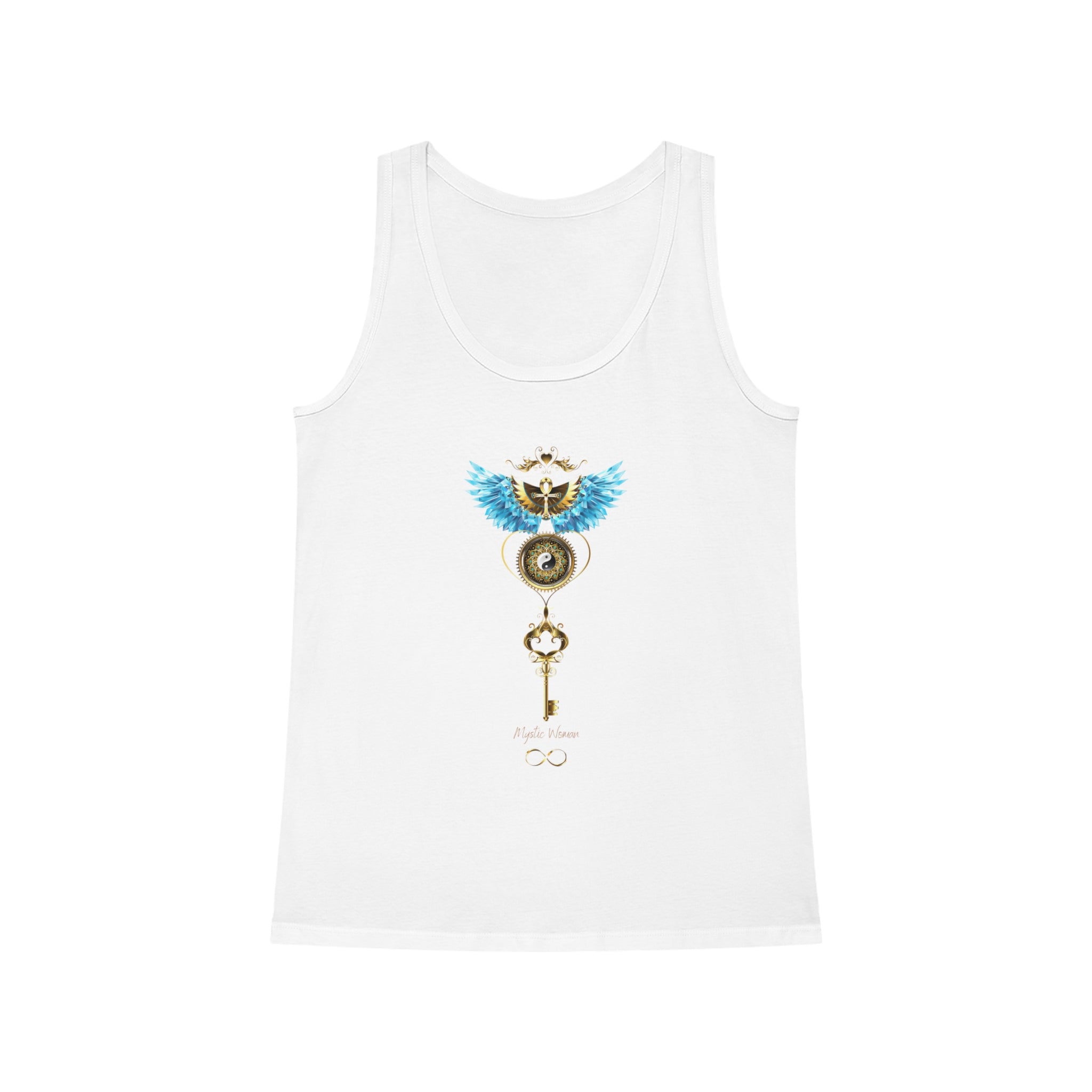 Spirituelles Damentop "Mystic woman" Tank Top aus Bio-Baumwolle - Divine DeSein