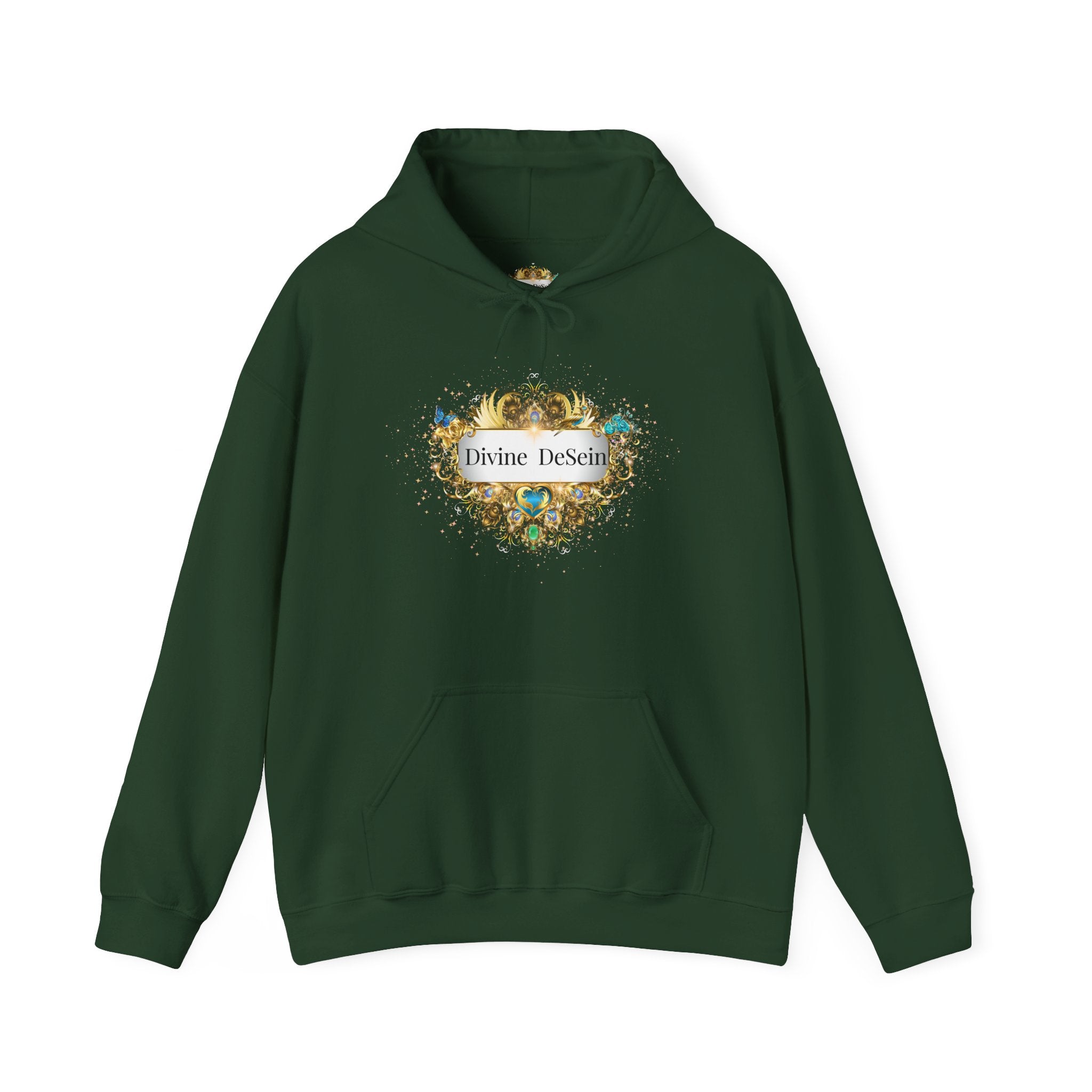 Be Happy - Kuscheliger Statement Hoodie für Männer - Divine DeSein