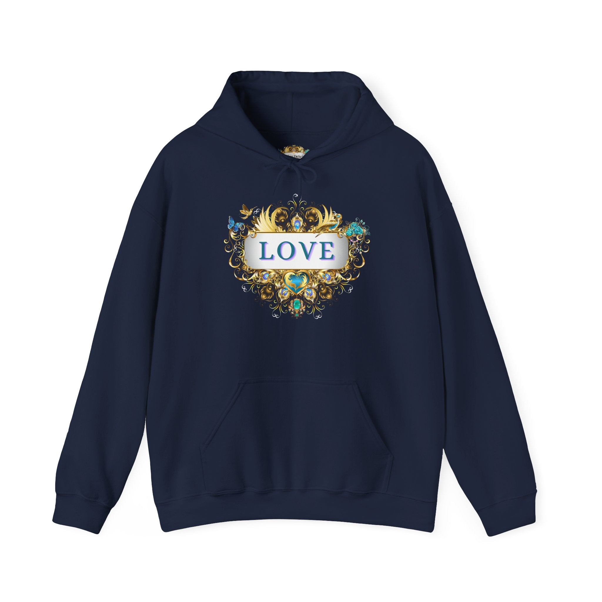 LOVE - Kuscheliger Statement Hoodie - Divine DeSein