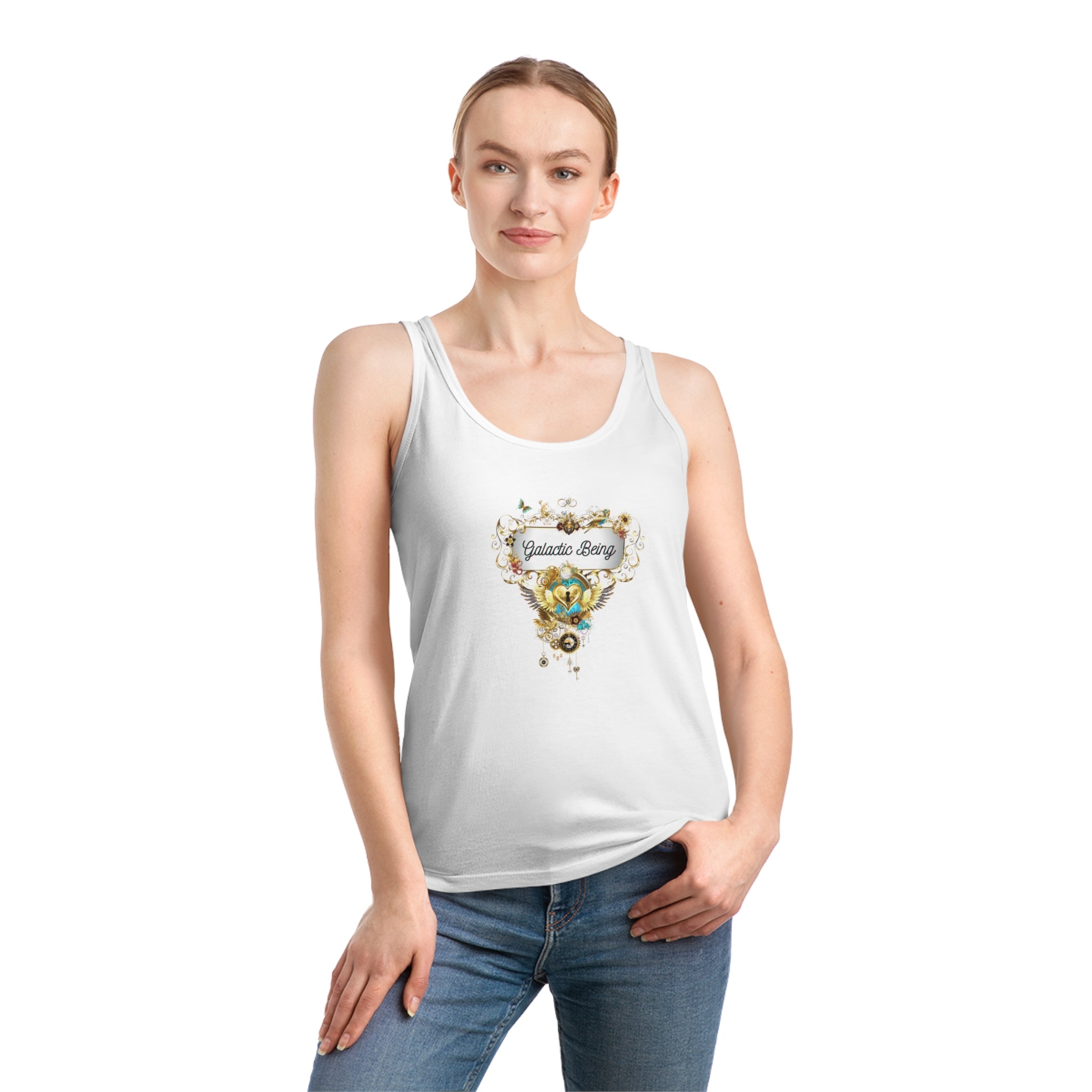 Galactic Being - organic Tank Top - Divine DeSein