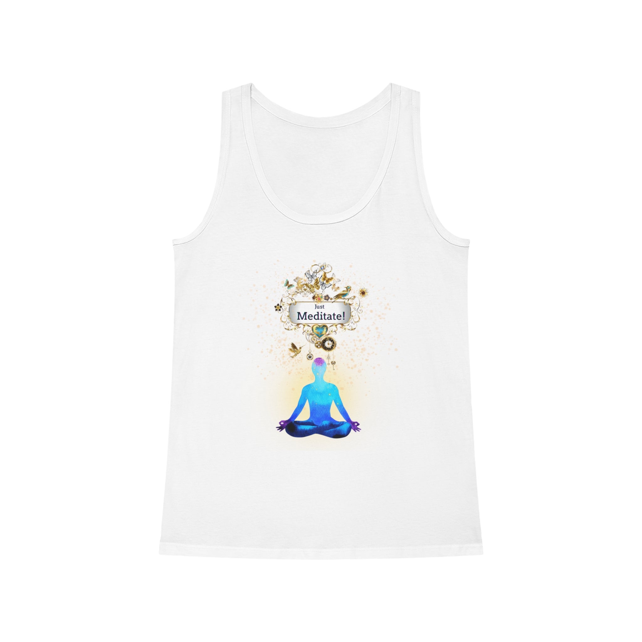 Damentop "Meditation" Tank Top aus Bio-Baumwolle - Divine DeSein