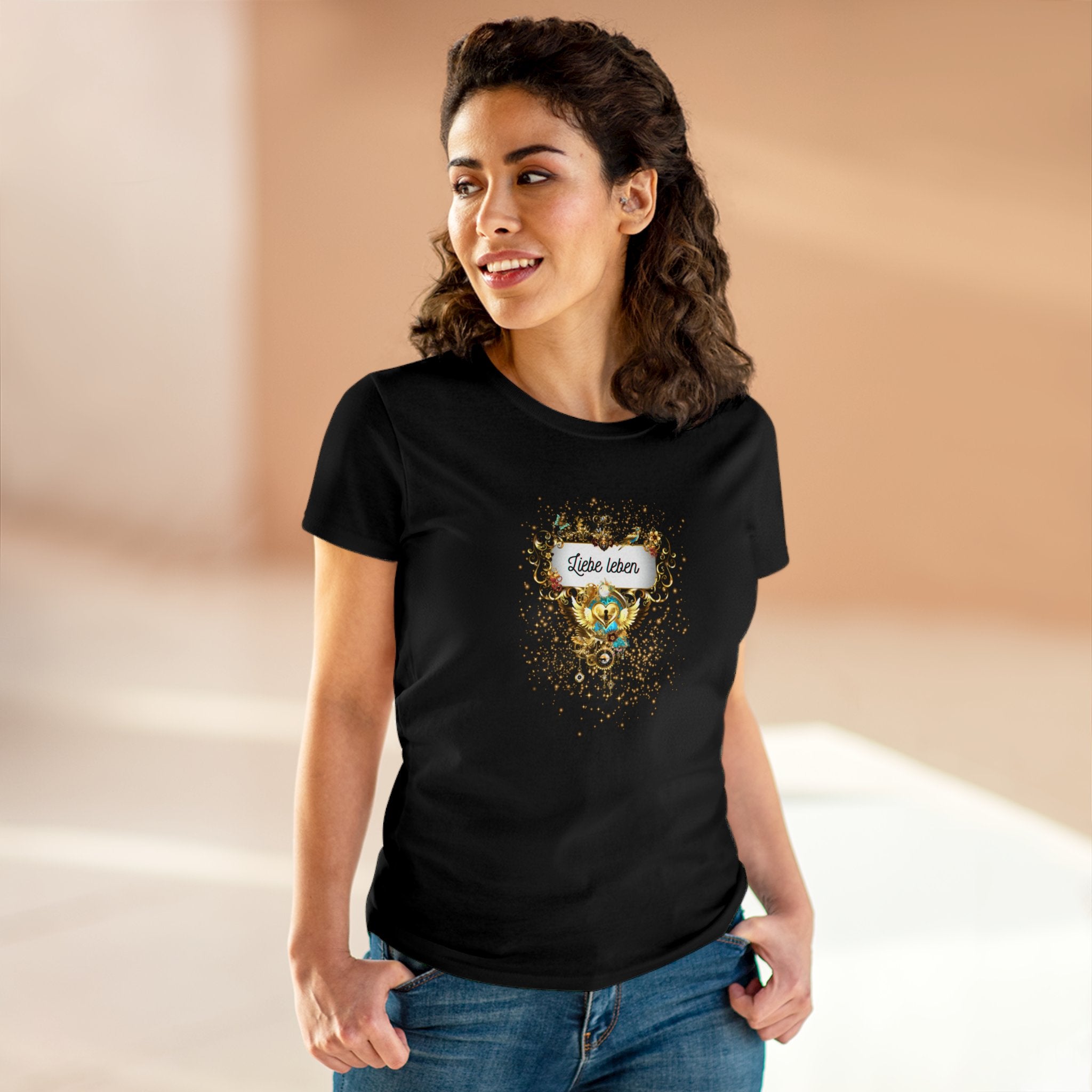 Liebe Leben - T-Shirt für Sie - Divine DeSein