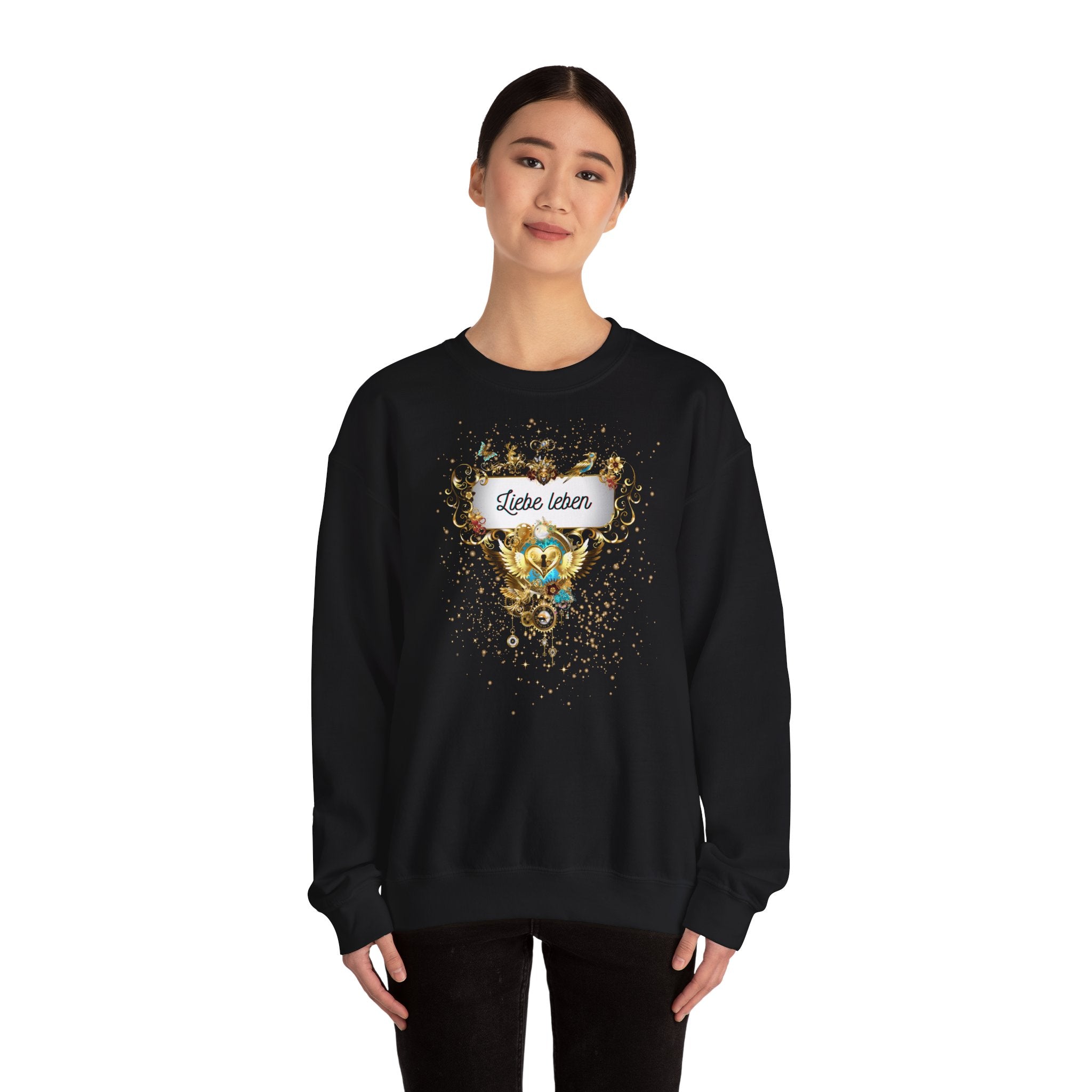 Liebe Leben - Starkes Statement Sweatshirt für die Liebe