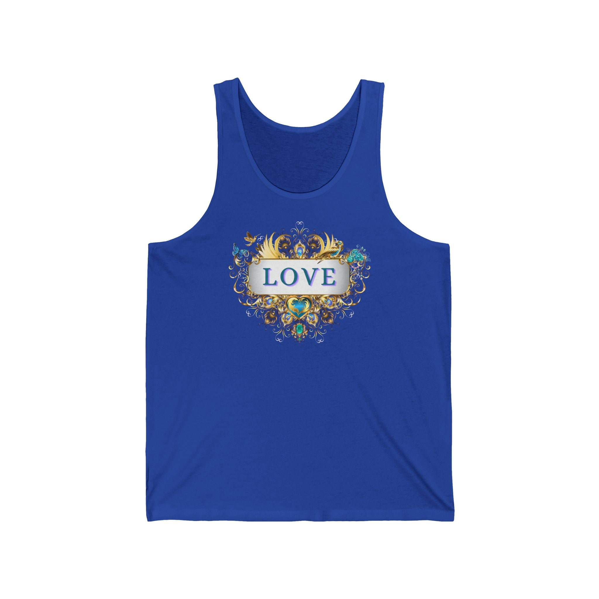 Damentop "LOVE" Tank Top aus Bio-Baumwolle