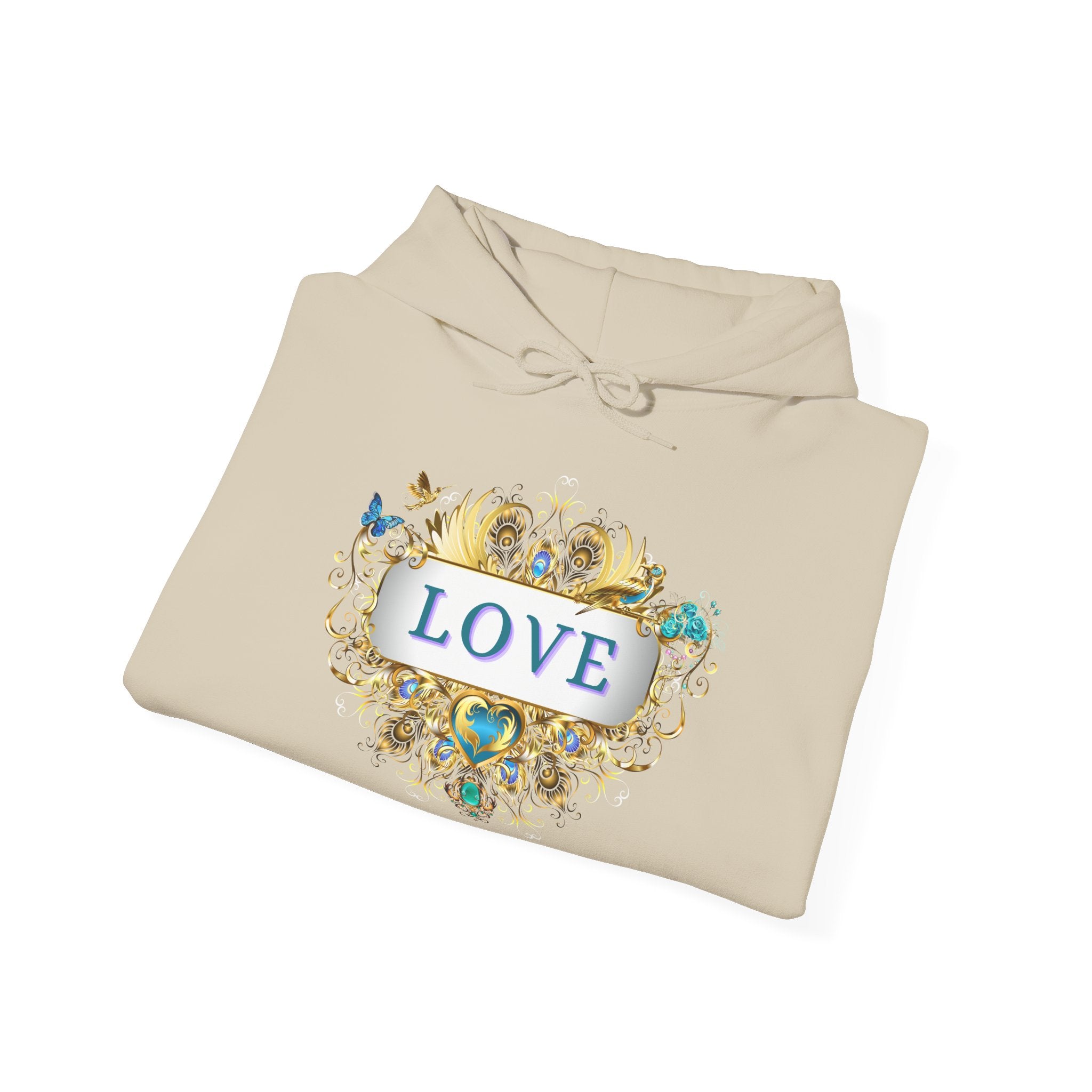 LOVE - Kuscheliger Statement Hoodie