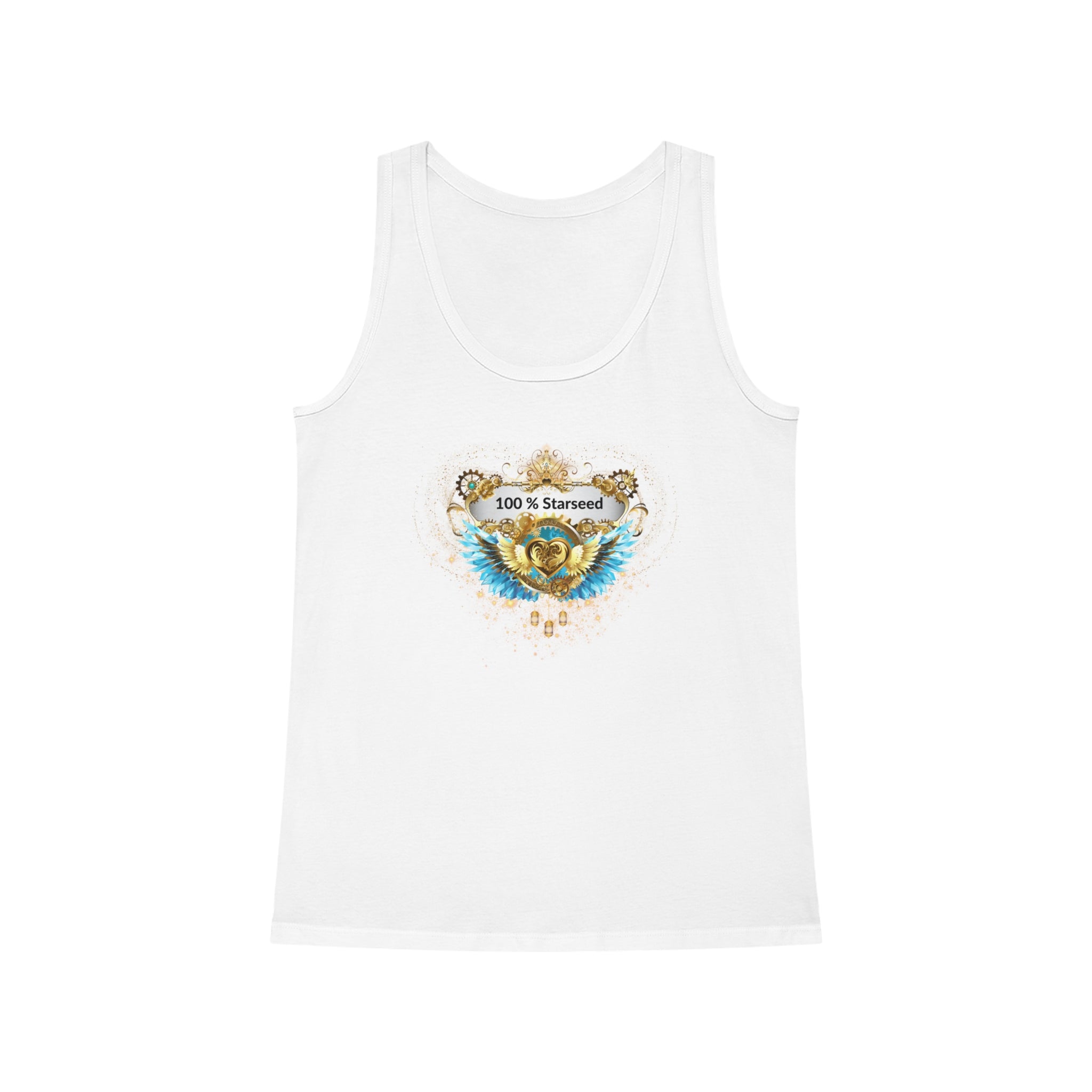 Esoterisches Damentop "Starseed" Tank Top aus Bio-Baumwolle - Divine DeSein