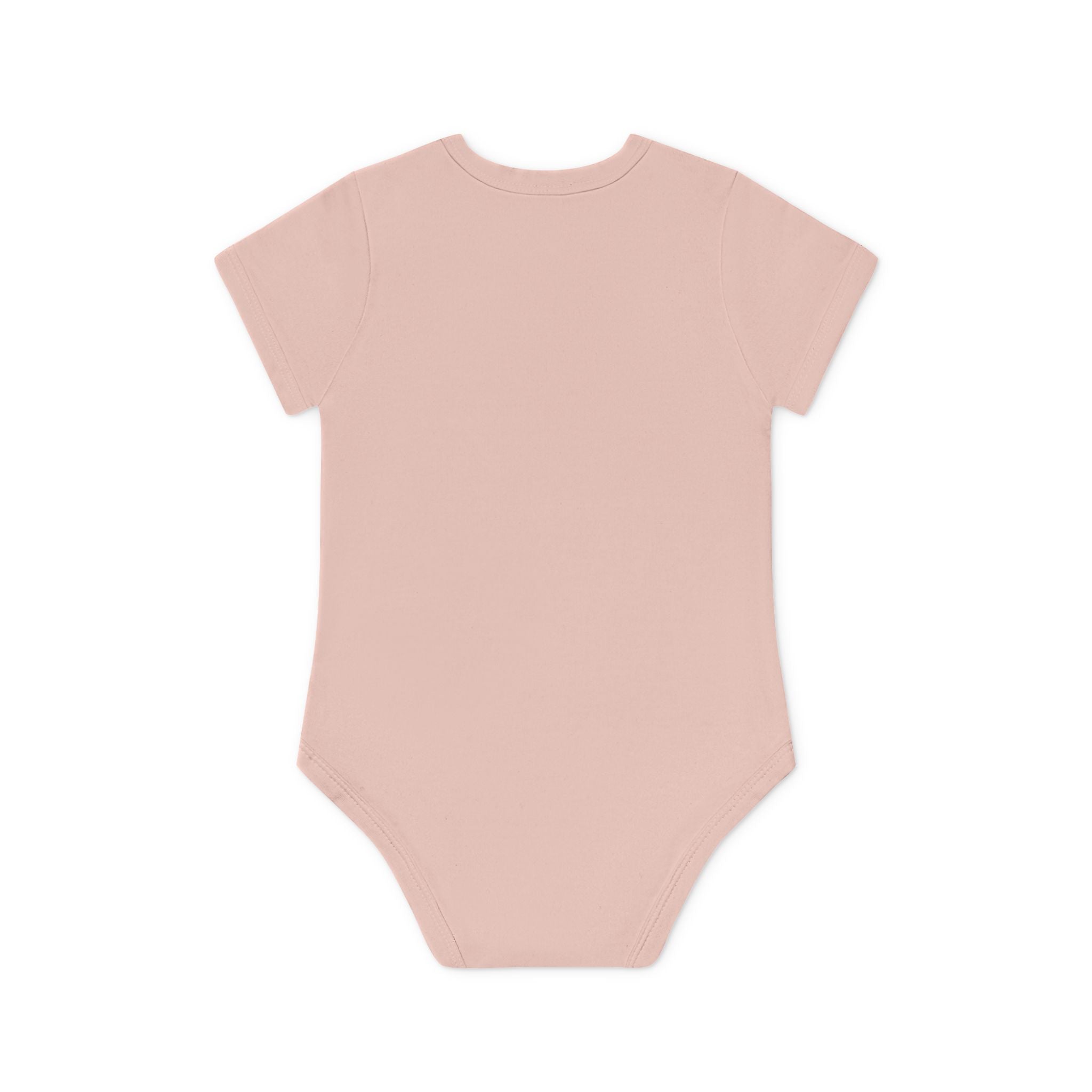Baby-Bodysuit - "Be Happy!" aus Bio-Baumwolle