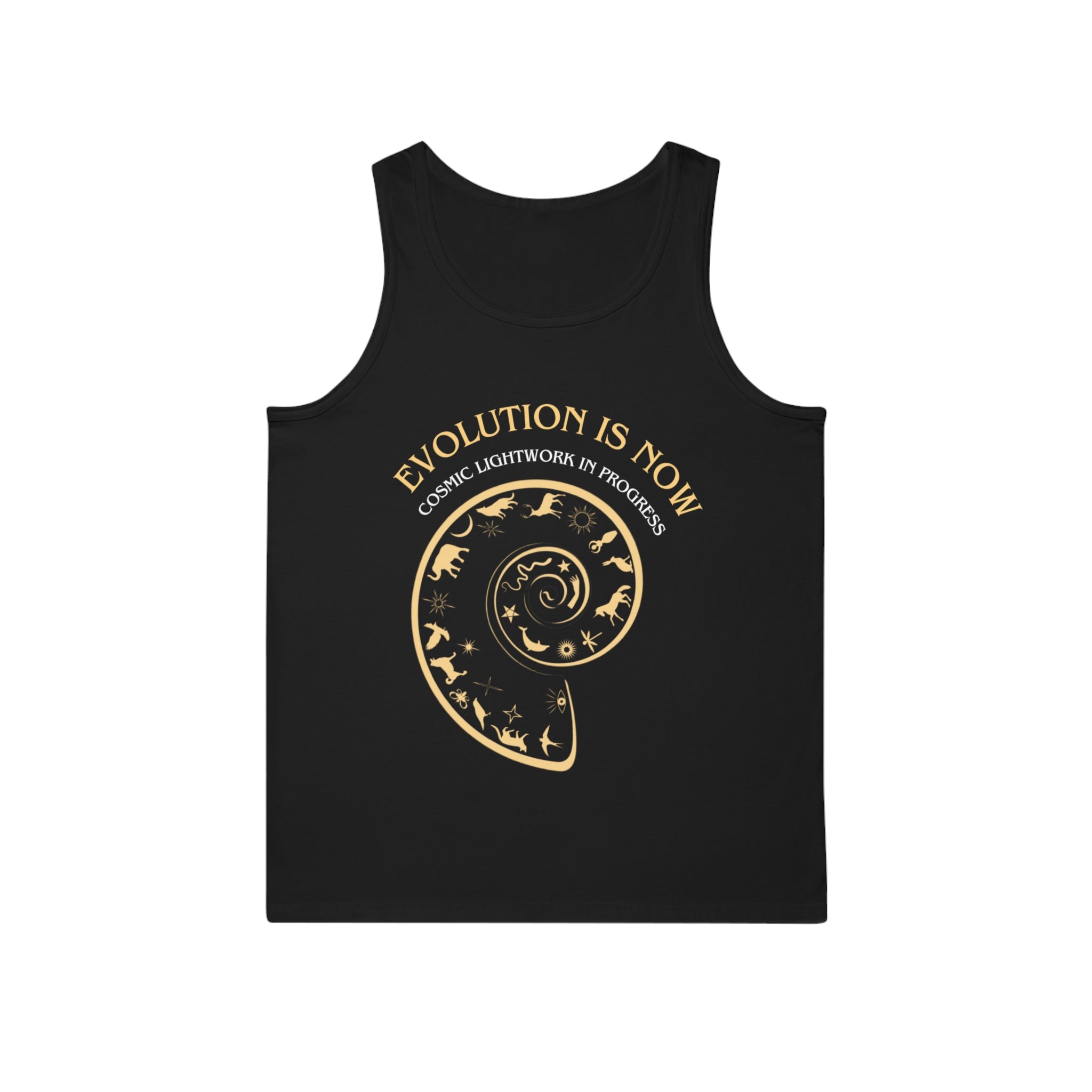Herren Tank Top "Evolution" aus Baumwolle - Divine DeSein