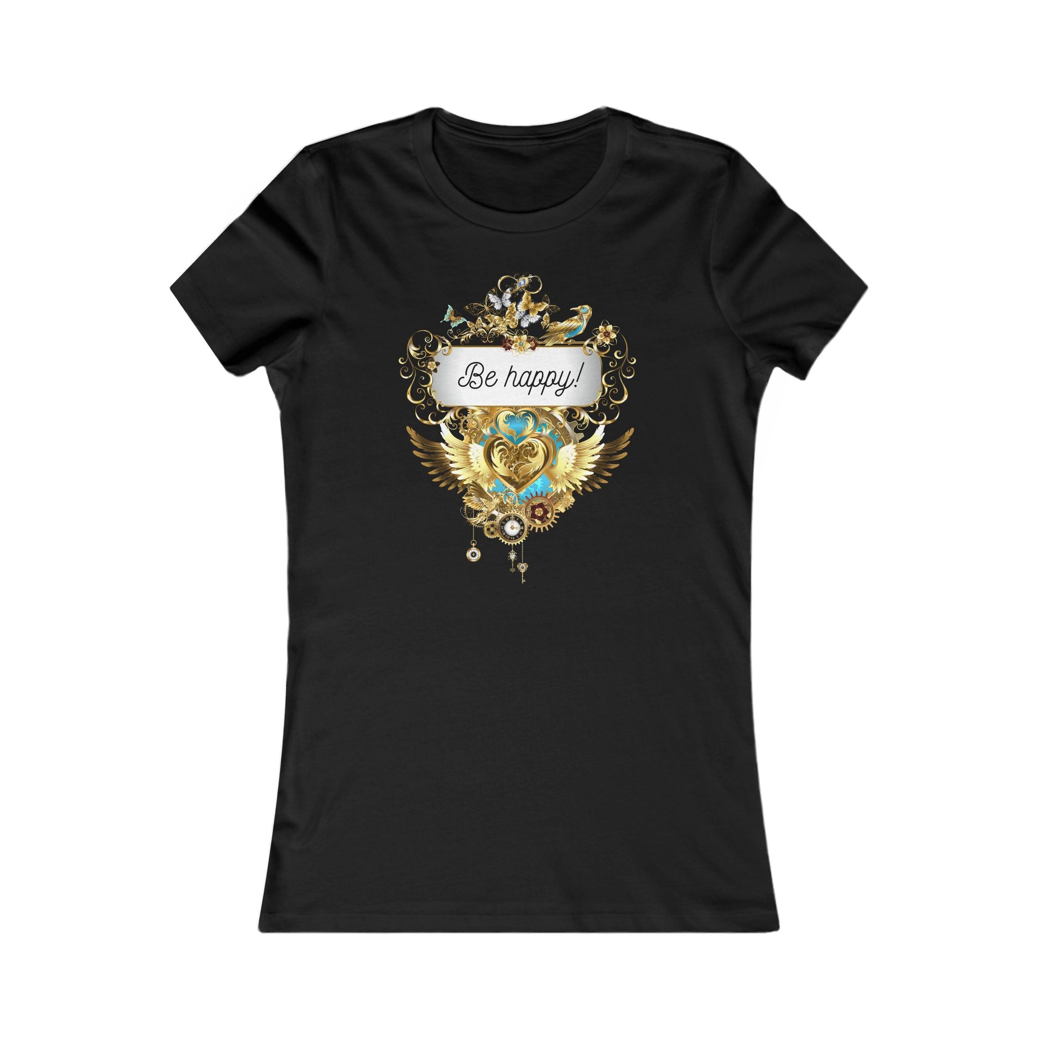 Be Happy Damen T-Shirt - Divine DeSein