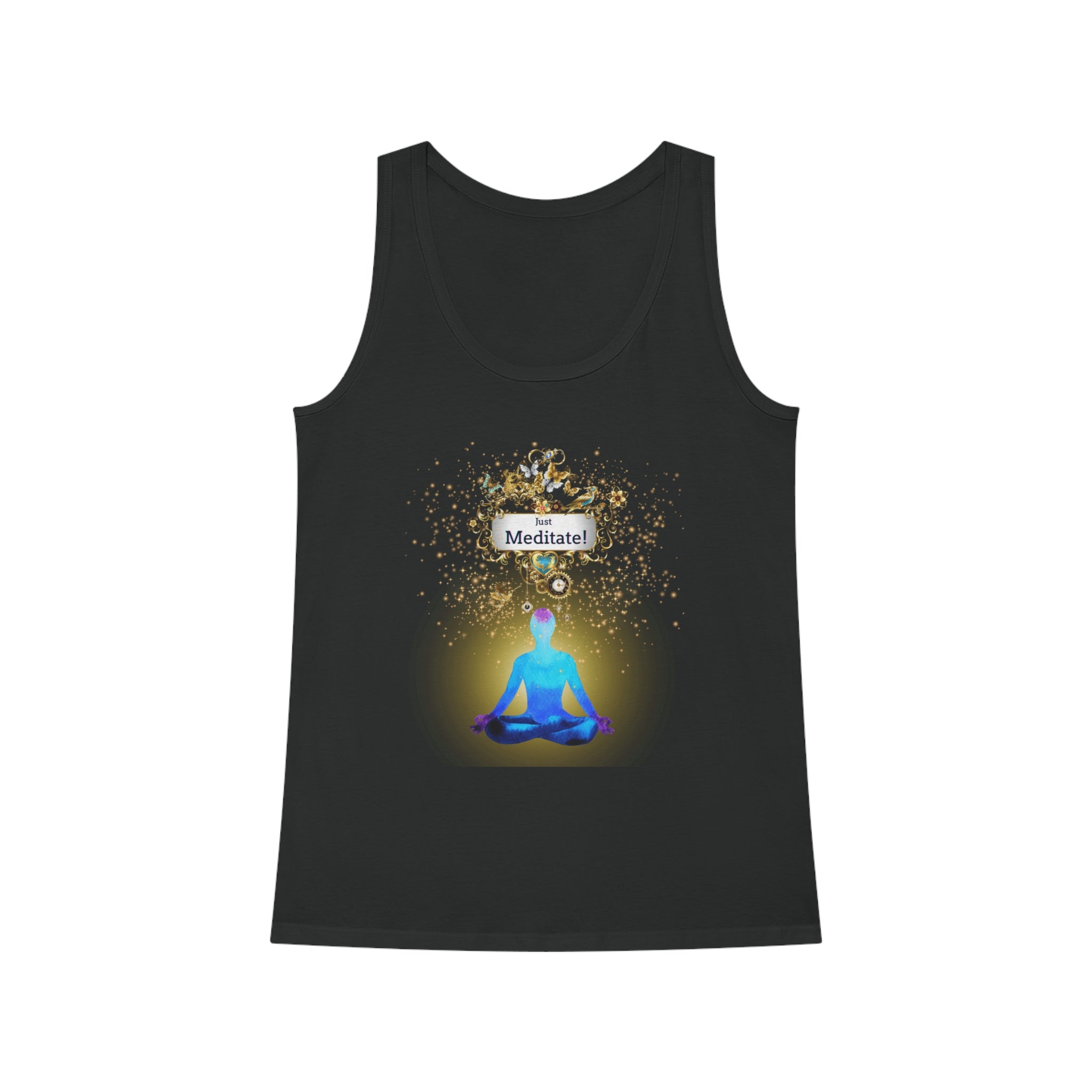 Damentop "Meditation" Tank Top aus Bio-Baumwolle - Divine DeSein
