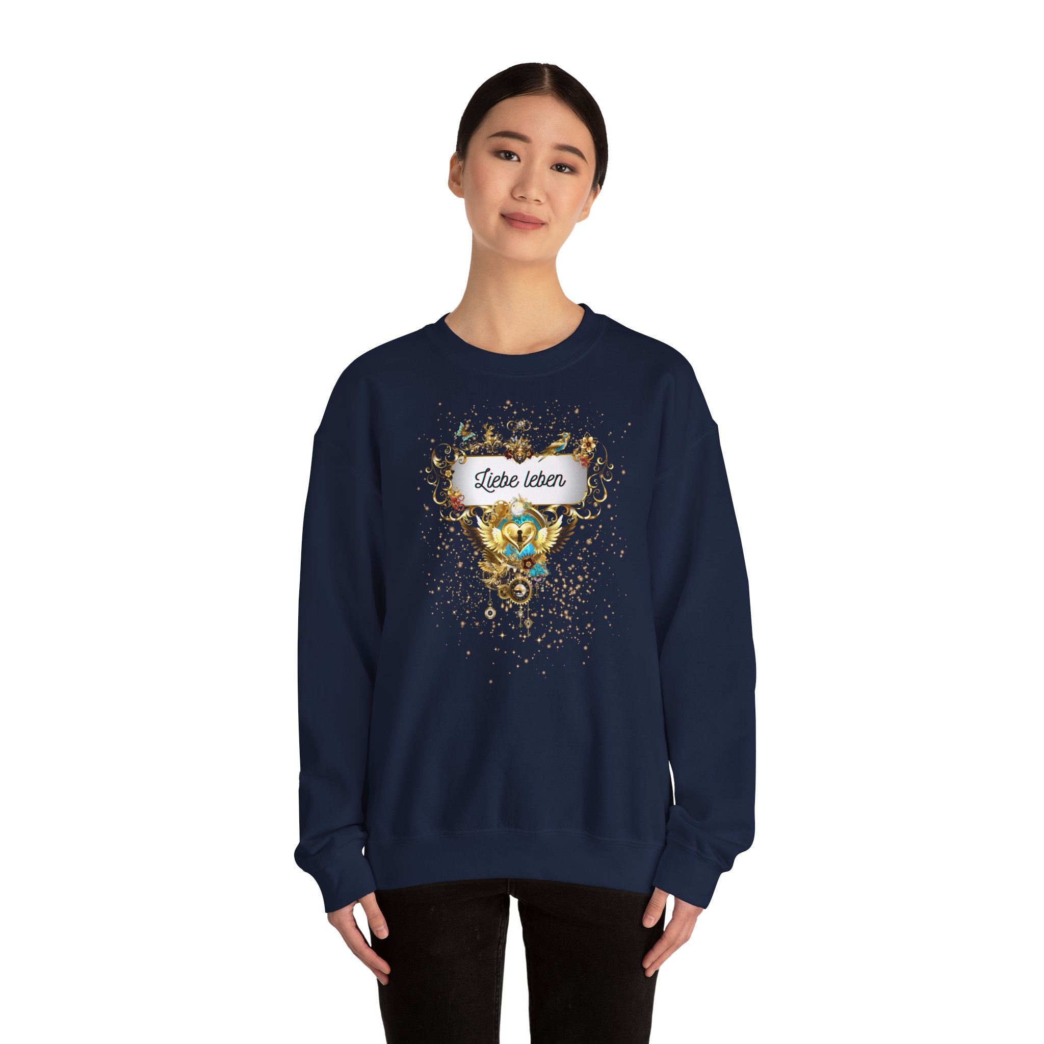 Liebe Leben - Starkes Statement Sweatshirt für die Liebe