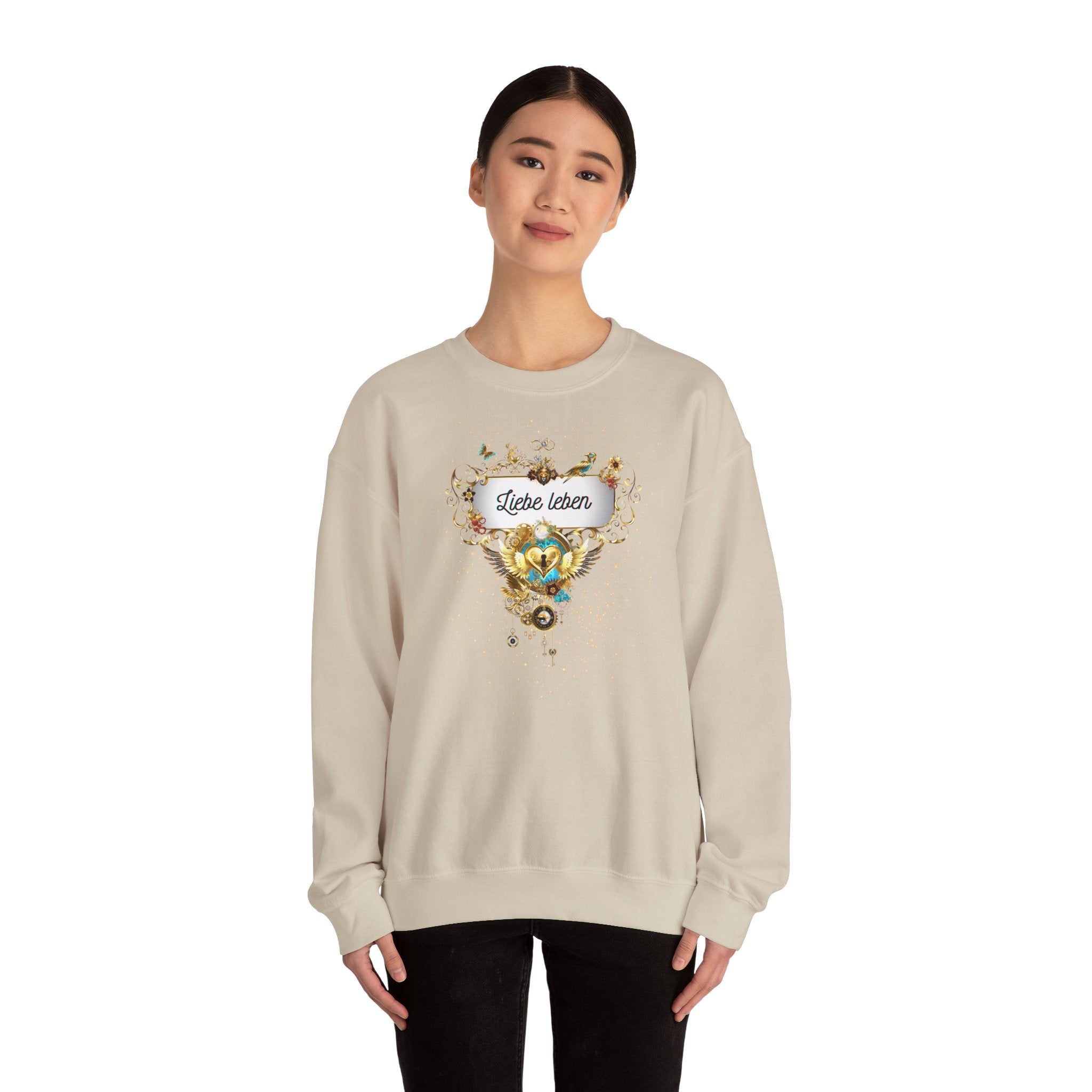 Liebe Leben - Starkes Statement Sweatshirt für die Liebe