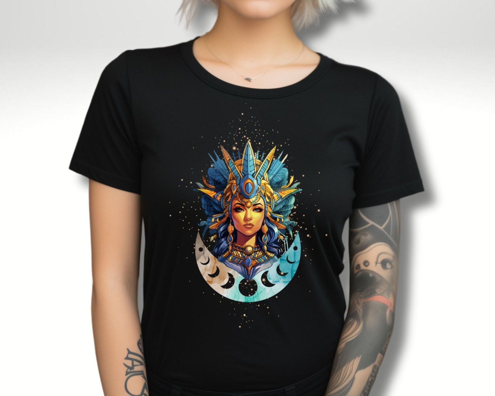 Neith Goddess - Damen T-Shirt - Divine DeSein
