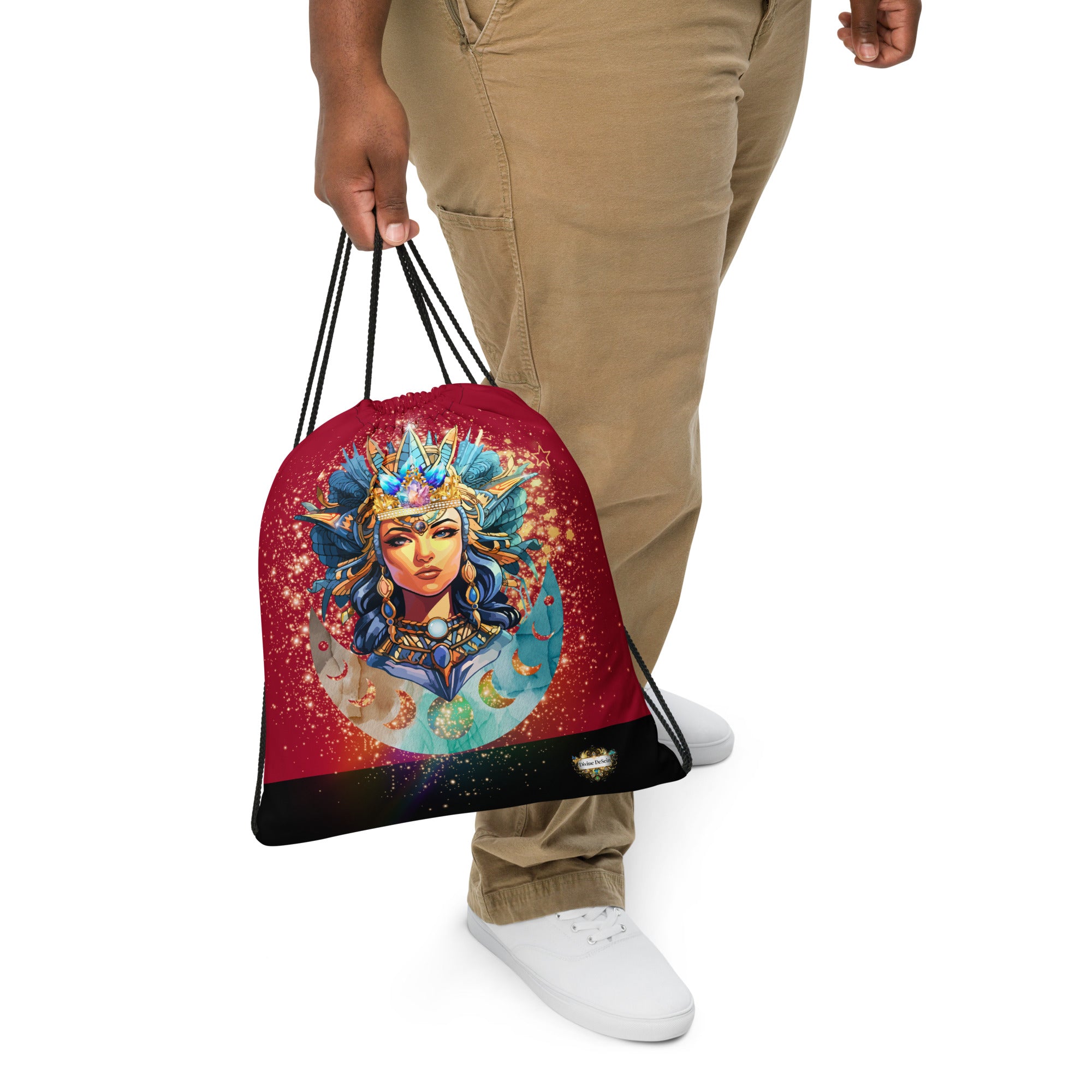 Neith Göttin - Turnbeutel rot - Divine DeSein