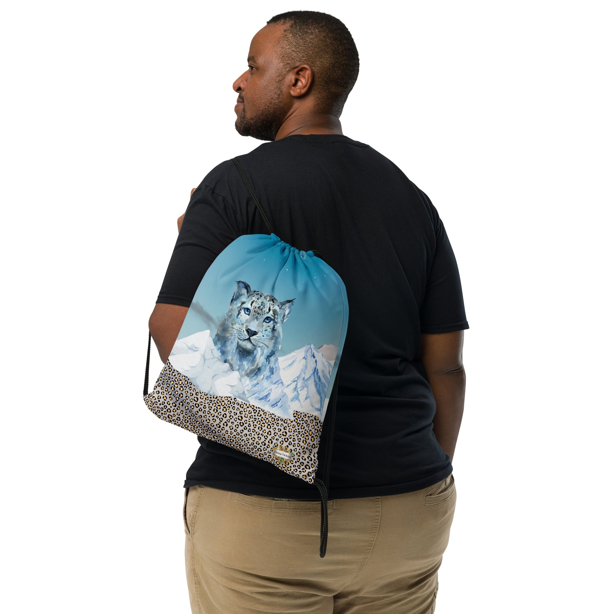 Schneeleopard - Turnbeutel - Divine DeSein