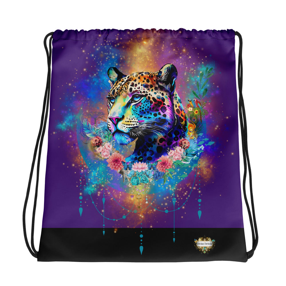 Bagheera´s Zauber - Kordelzug-Beutel lila - Divine DeSein