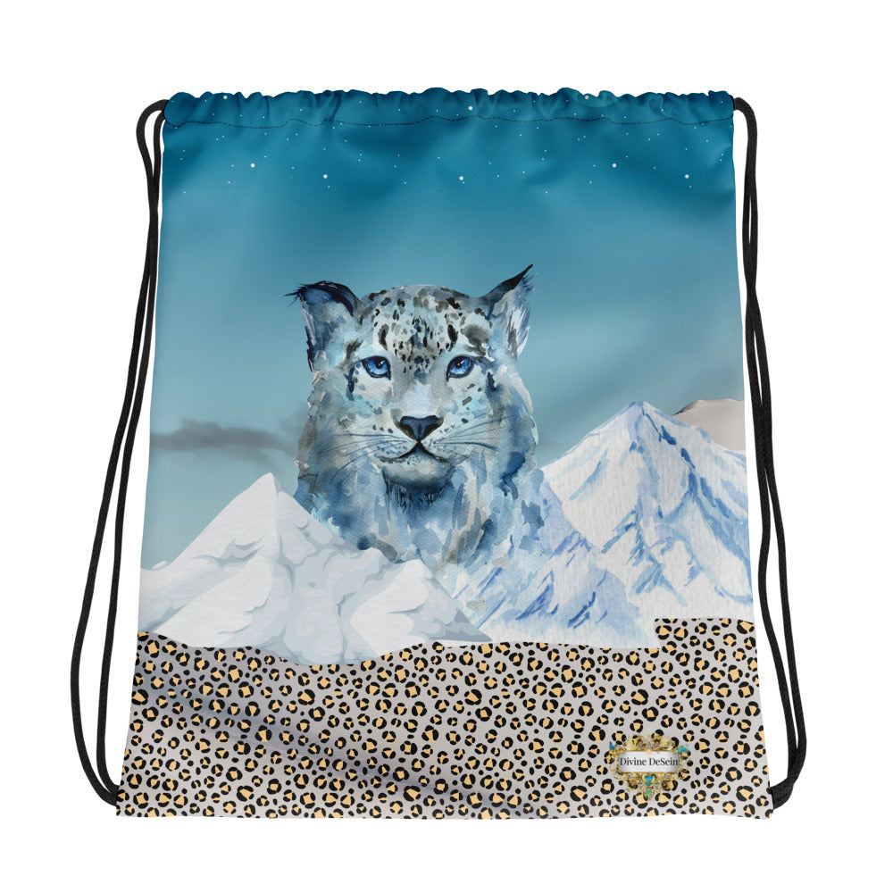 Schneeleopard - Turnbeutel - Divine DeSein