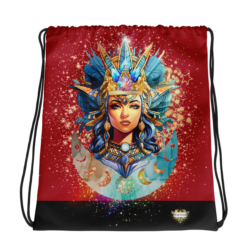 Neith Göttin - Turnbeutel rot - Divine DeSein