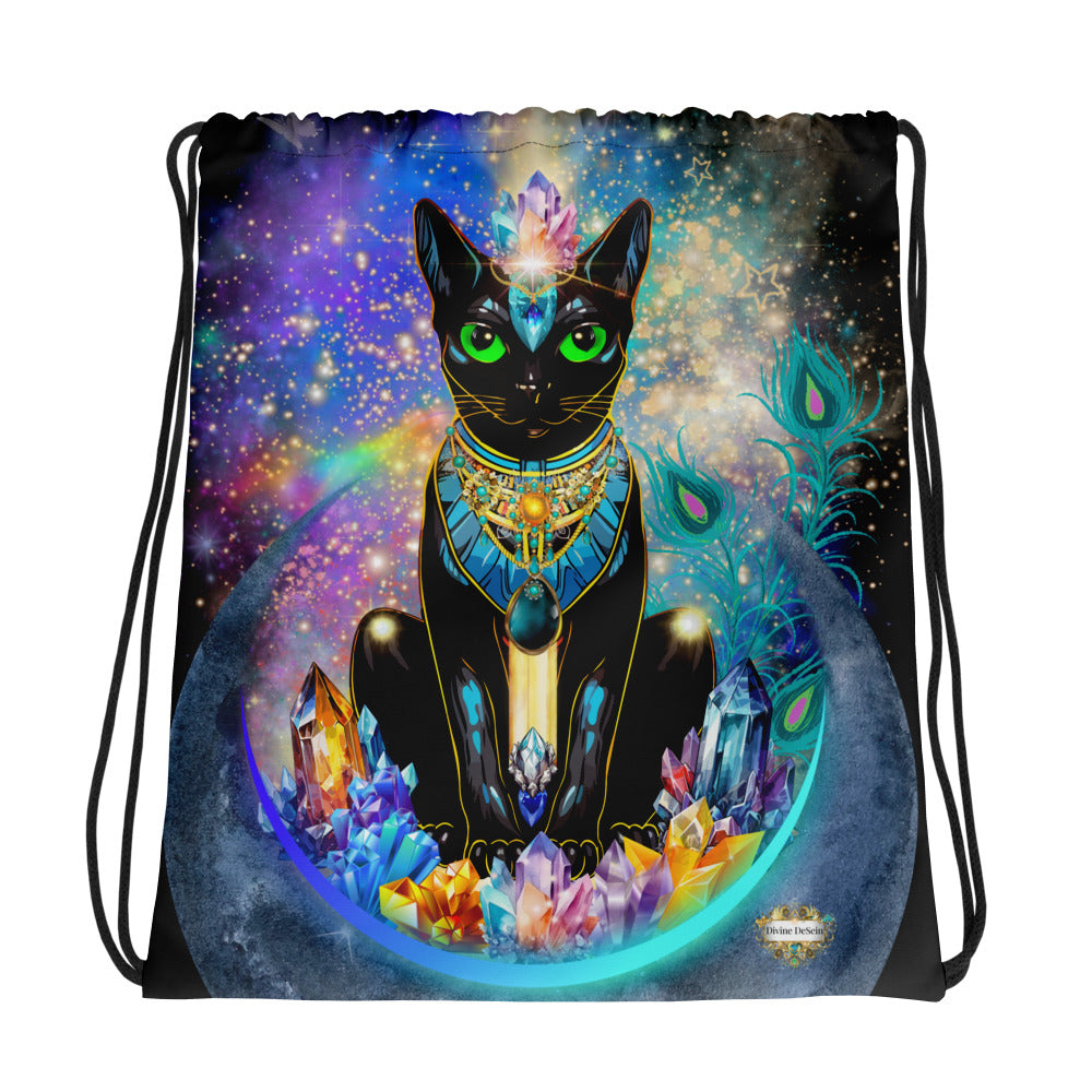 Bastet - Turnbeutel schwarz - Divine DeSein