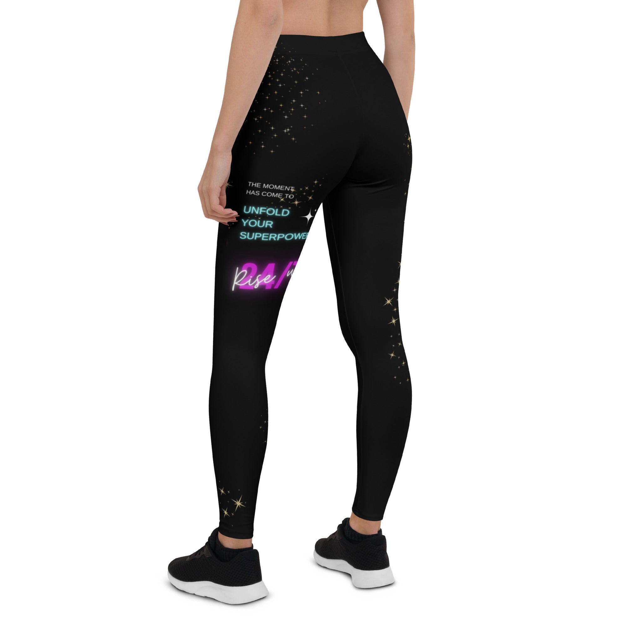 Ausgefallene Leggings - Level up Statement - Divine DeSein