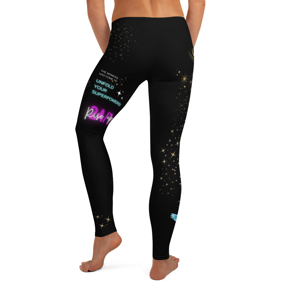 Ausgefallene Leggings - Level up Statement - Divine DeSein