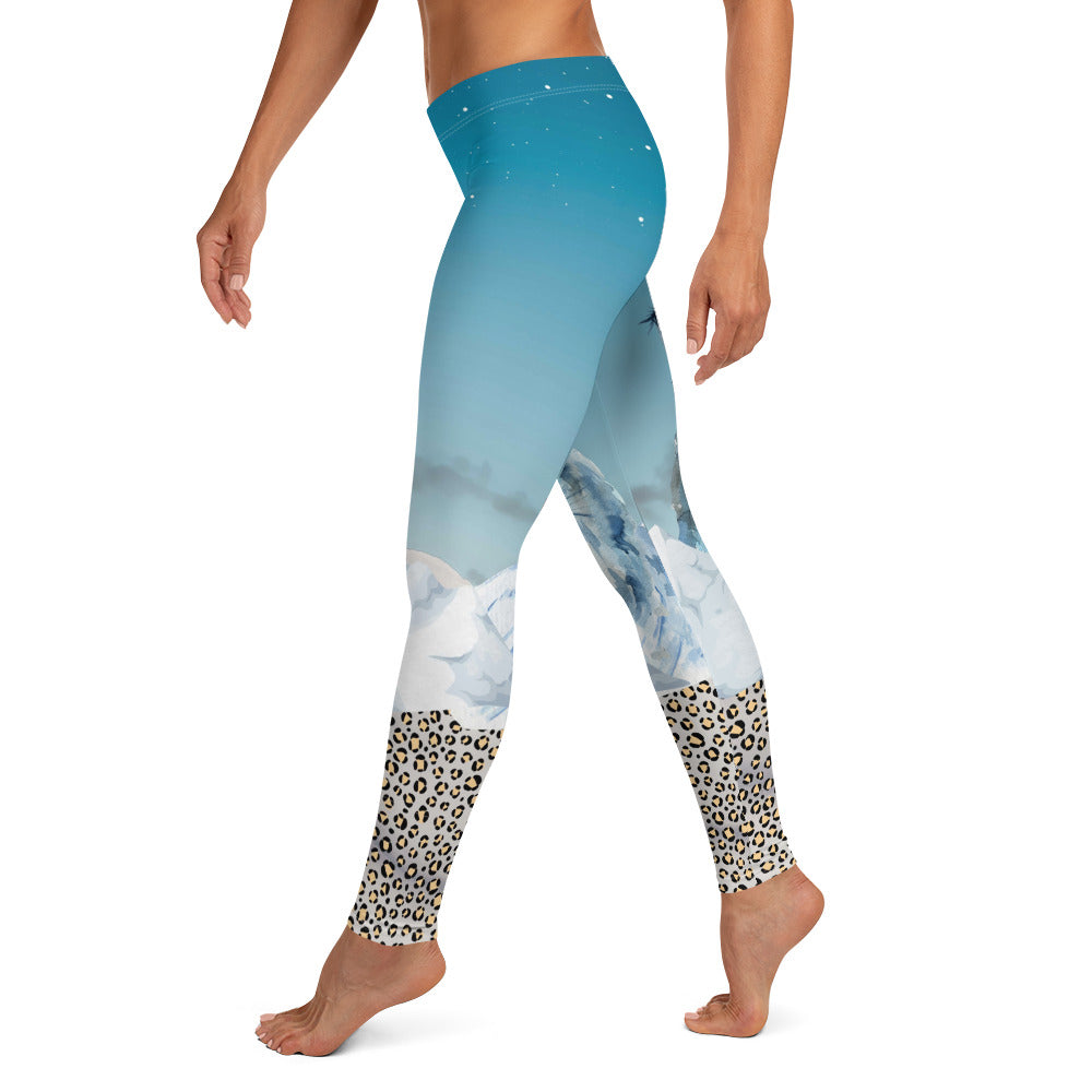 Schneeleoparden - Leggings (Eu) - Divine DeSein