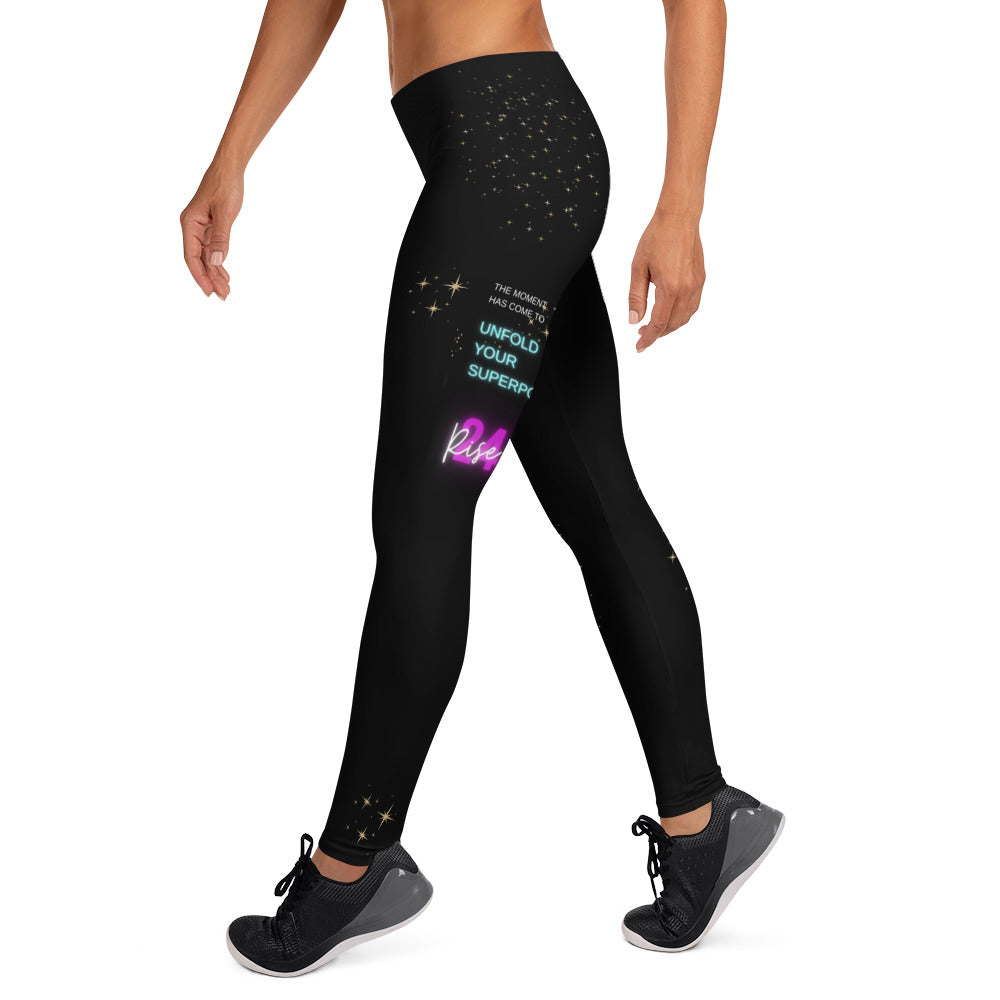 Ausgefallene Leggings - Level up Statement - Divine DeSein