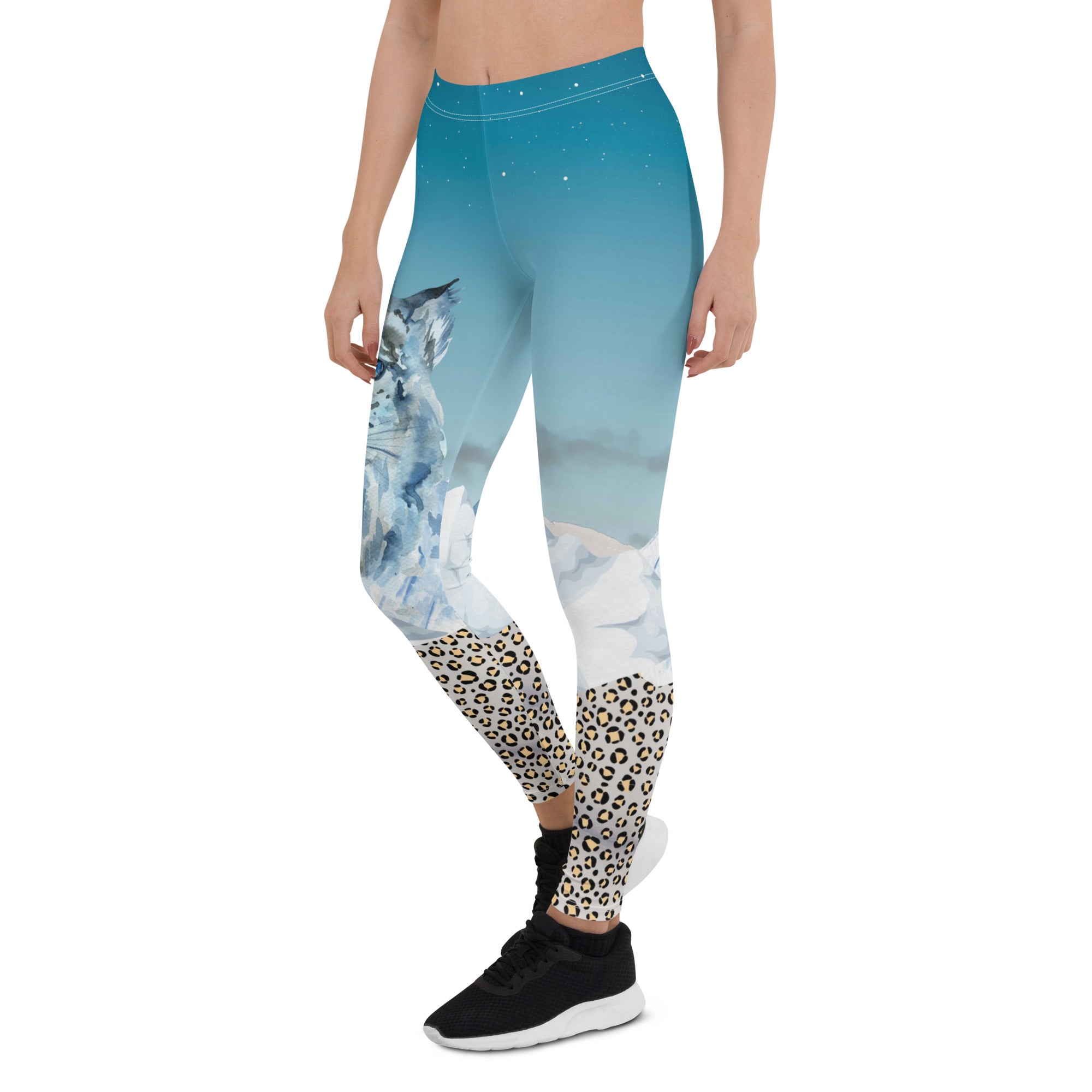 Schneeleoparden - Leggings (Eu) - Divine DeSein