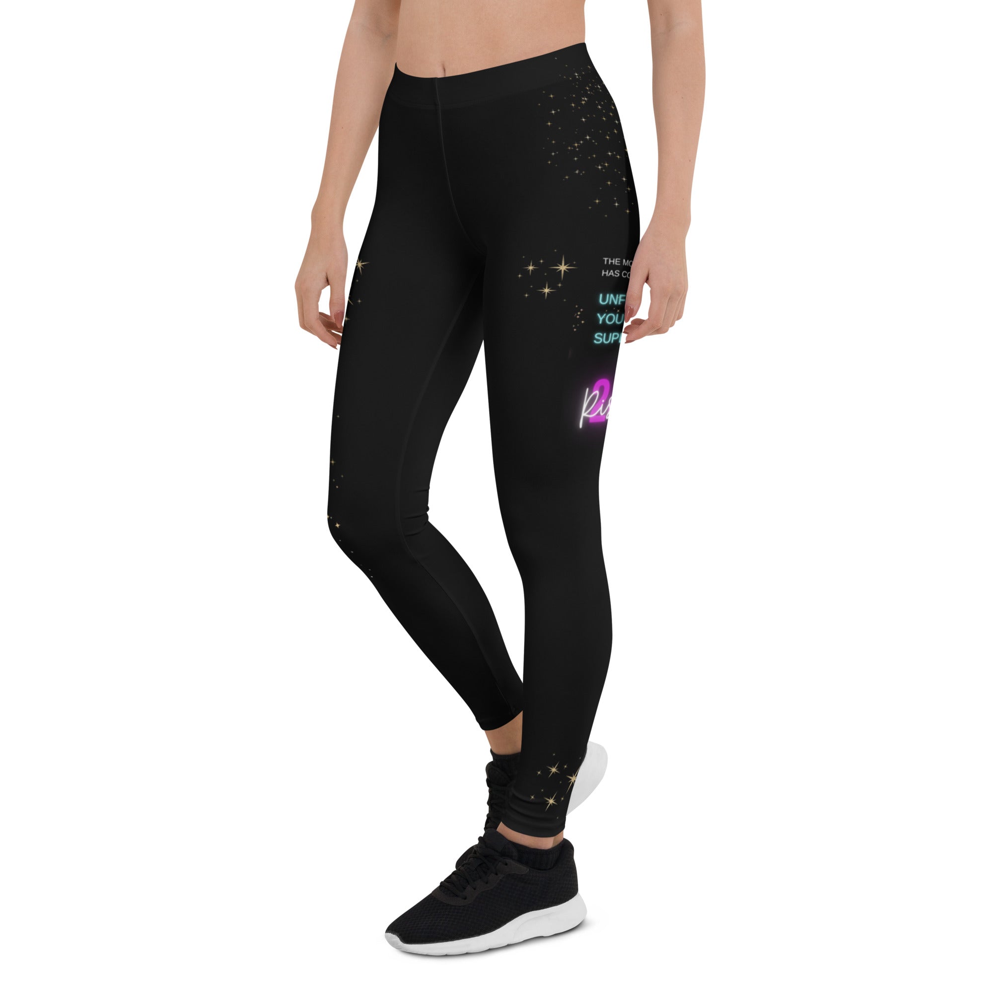 Ausgefallene Leggings - Level up Statement - Divine DeSein