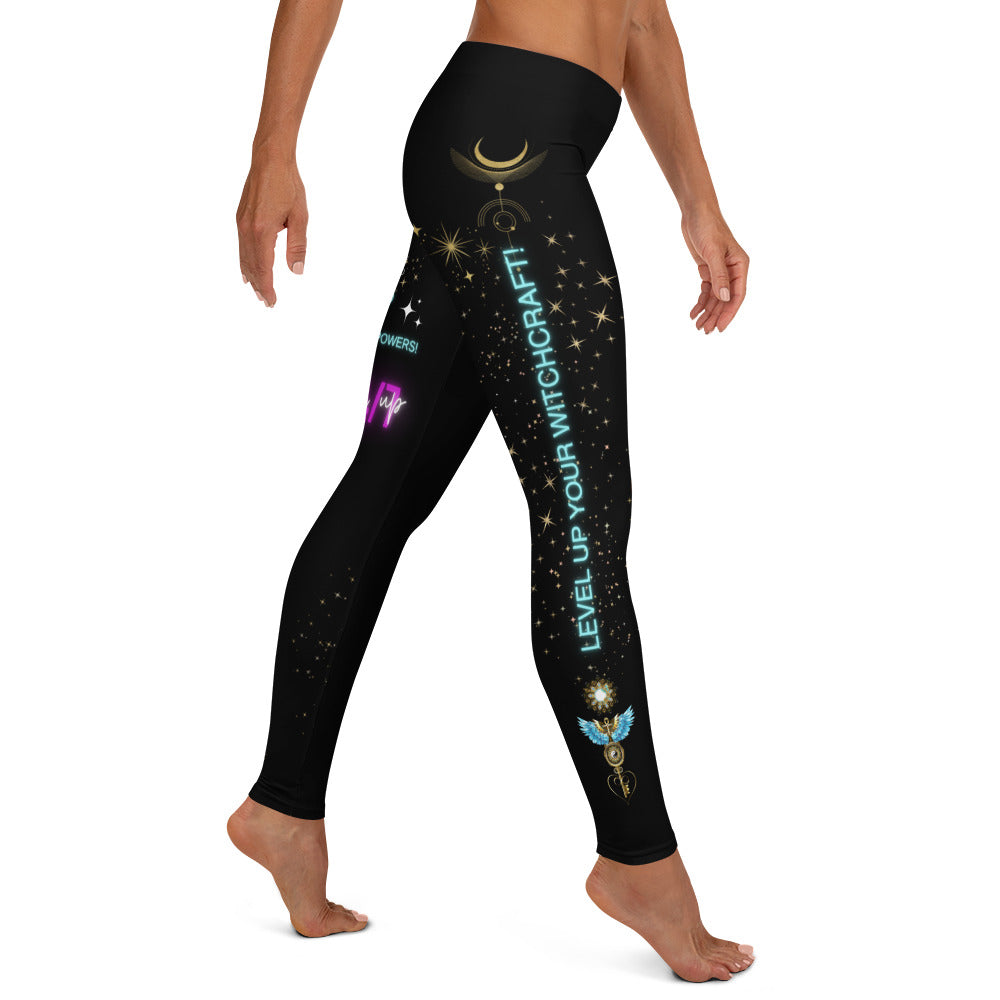 Ausgefallene Leggings - Level up Statement - Divine DeSein