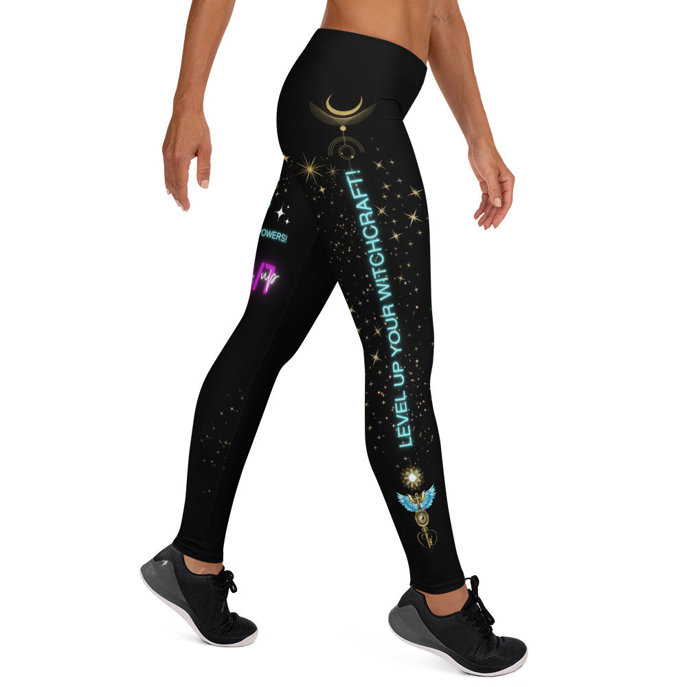Ausgefallene Leggings - Level up Statement - Divine DeSein